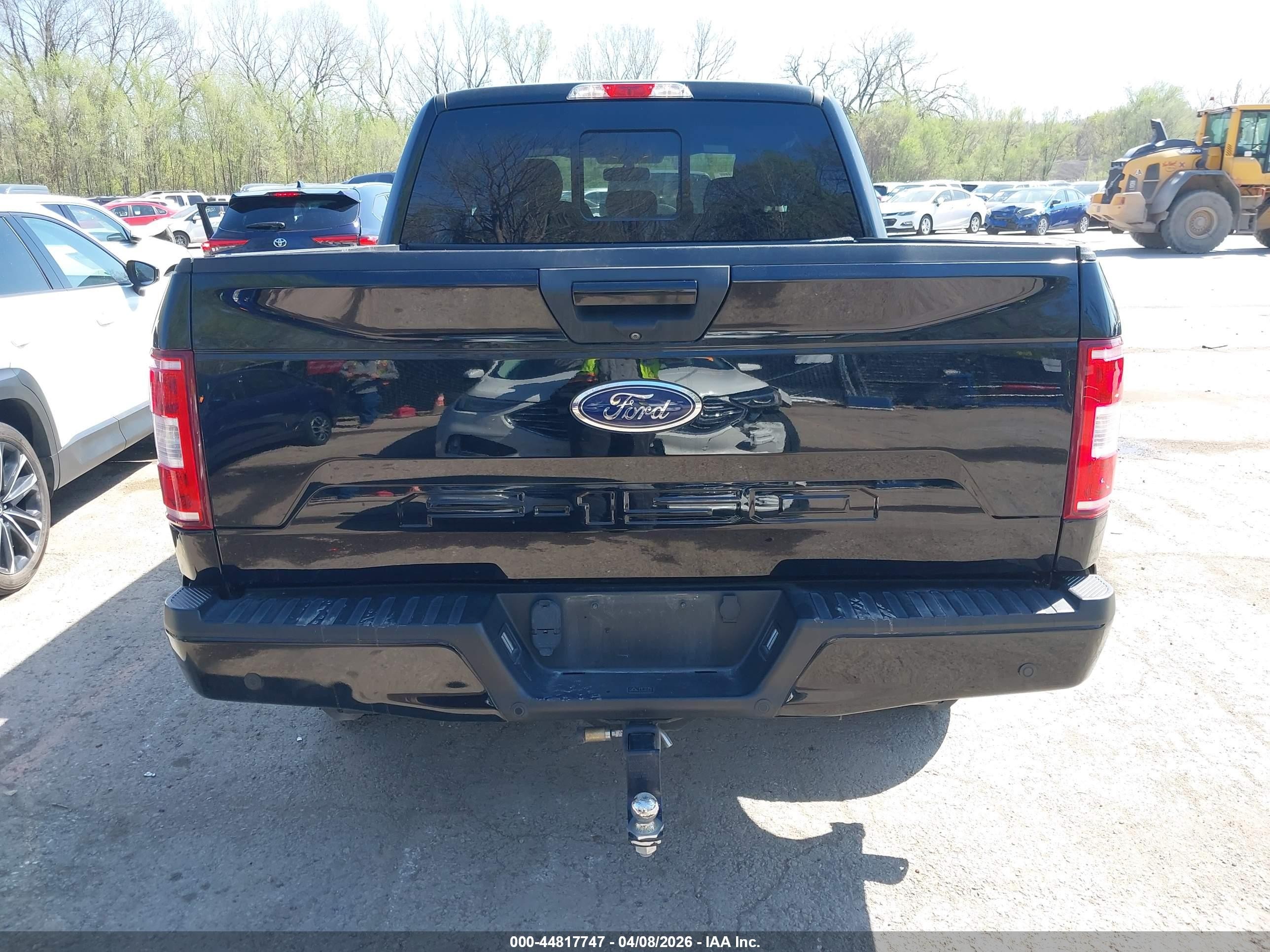 2018 Ford F-150 Xlt Черный vin: 1FTEW1E54JKC78386
