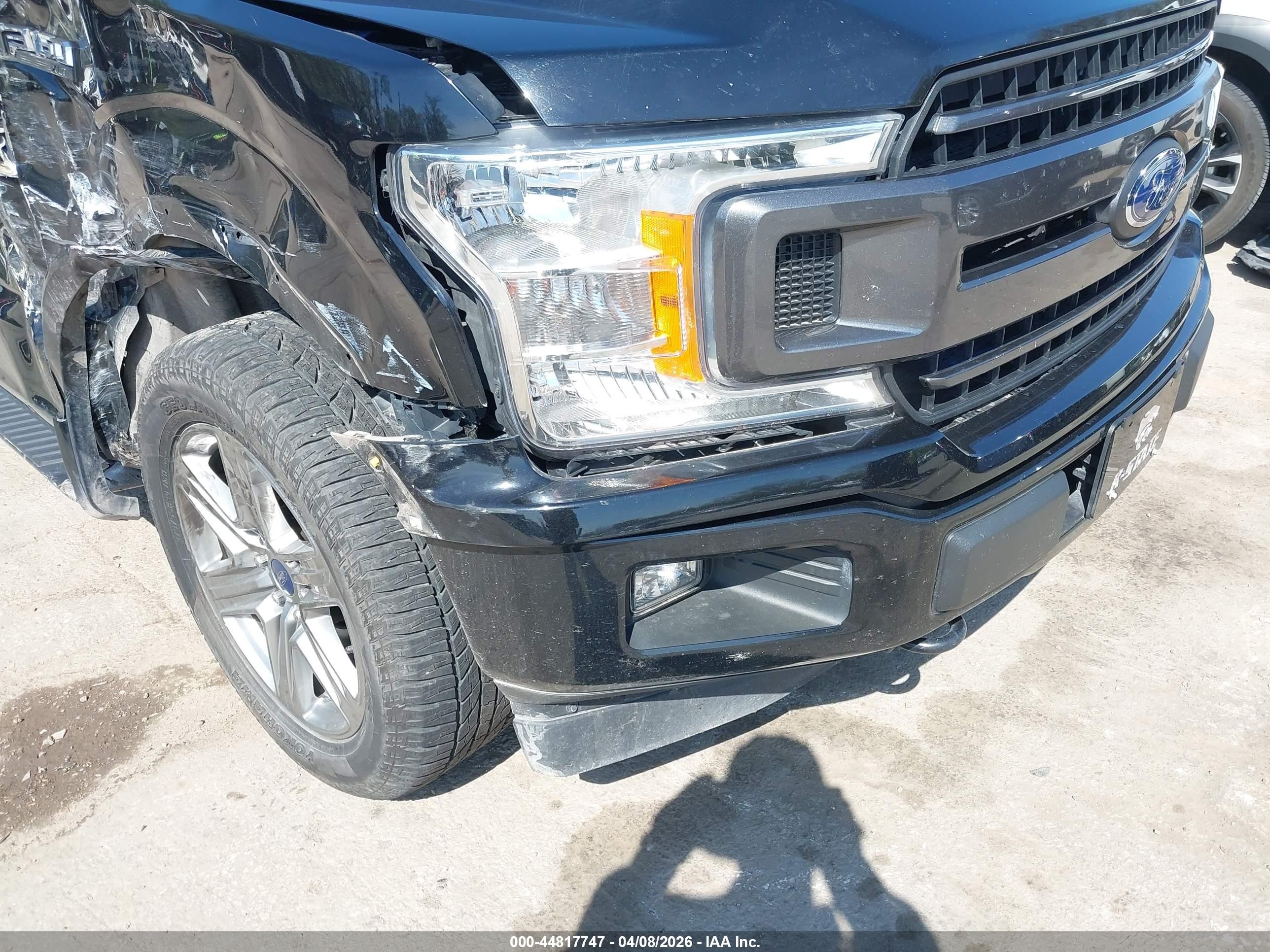 2018 Ford F-150 Xlt Черный vin: 1FTEW1E54JKC78386