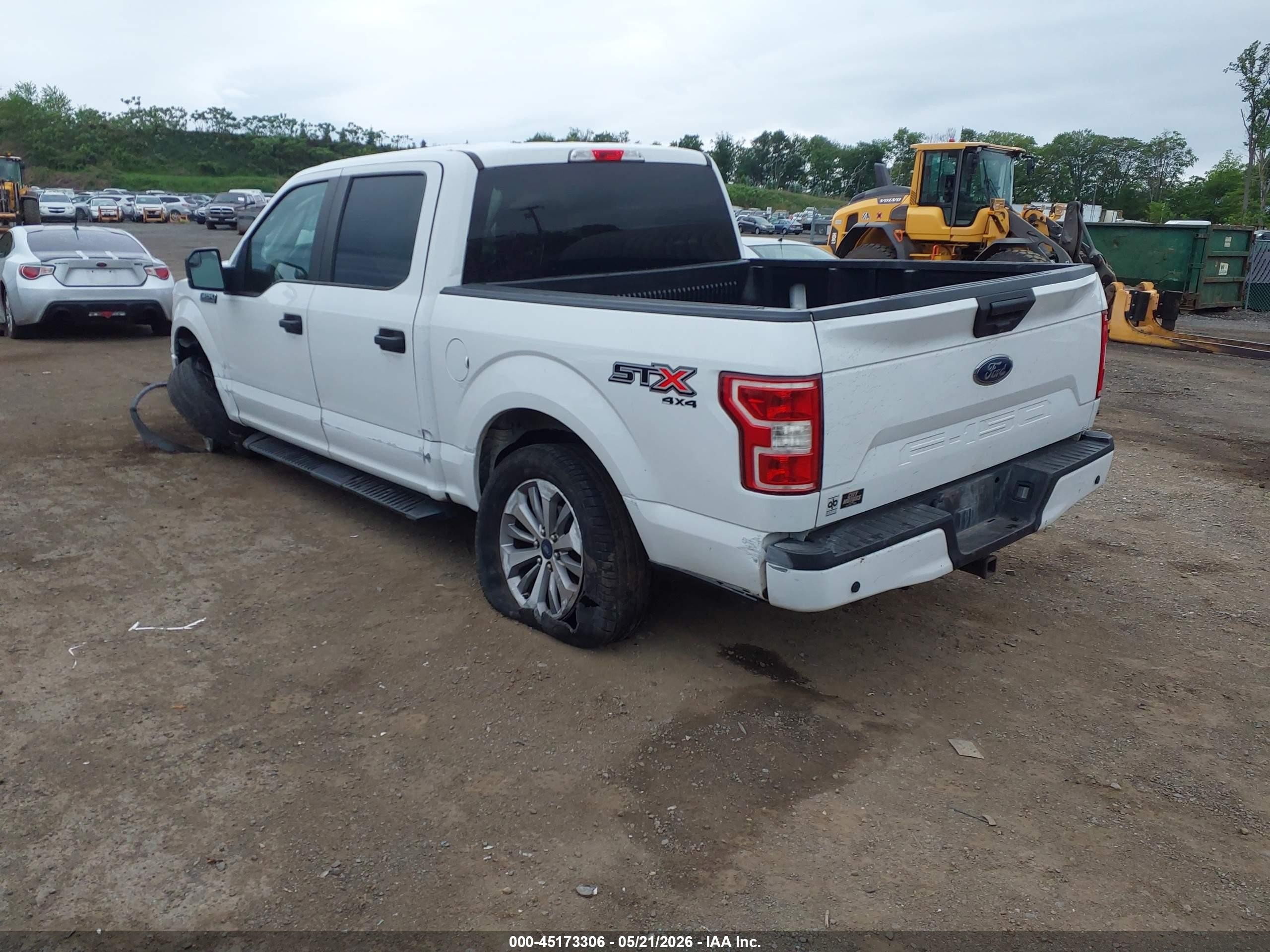 2018 Ford F-150 Xl Белый vin: 1FTEW1E55JFC12275