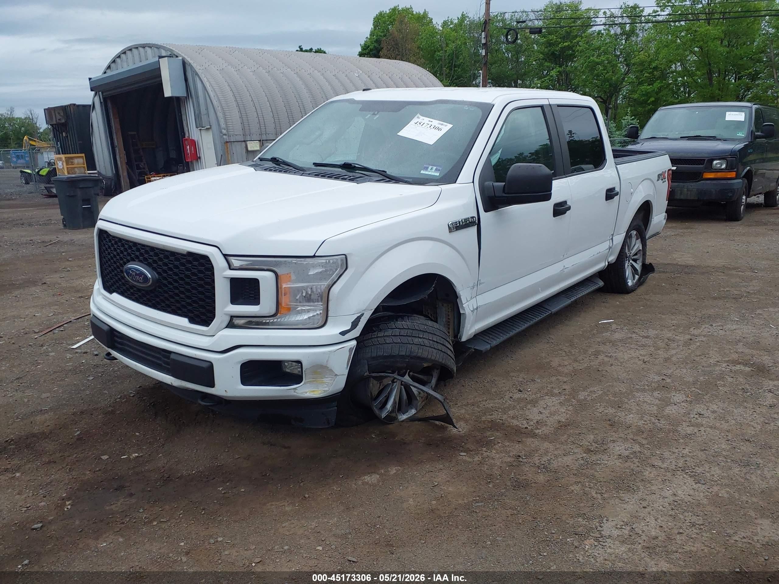 2018 Ford F-150 Xl Белый vin: 1FTEW1E55JFC12275