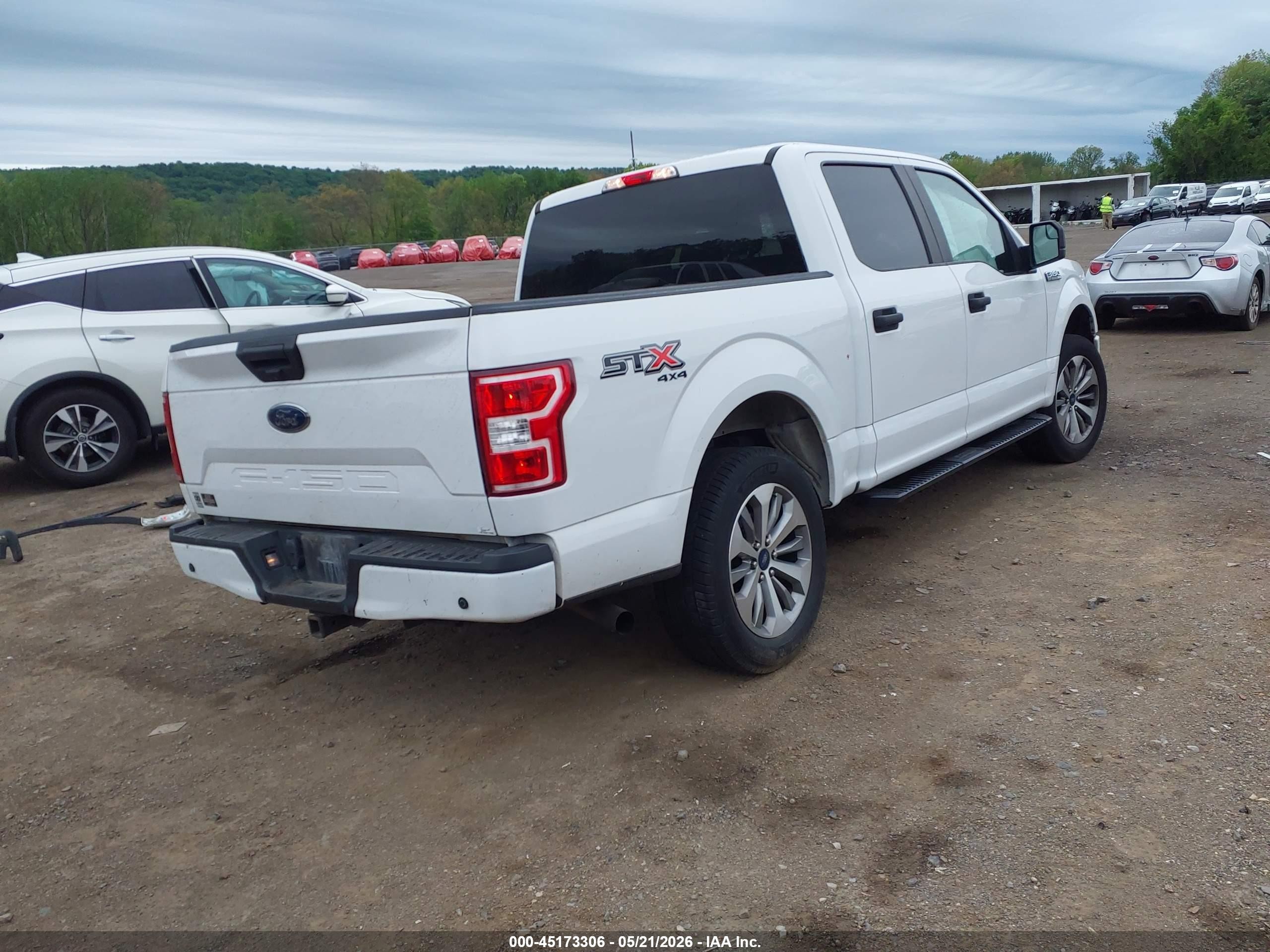 2018 Ford F-150 Xl Белый vin: 1FTEW1E55JFC12275