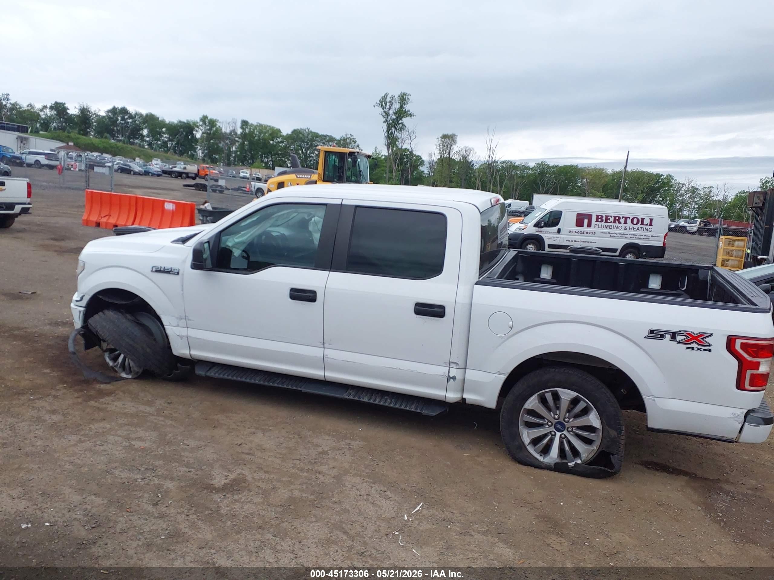 2018 Ford F-150 Xl Белый vin: 1FTEW1E55JFC12275