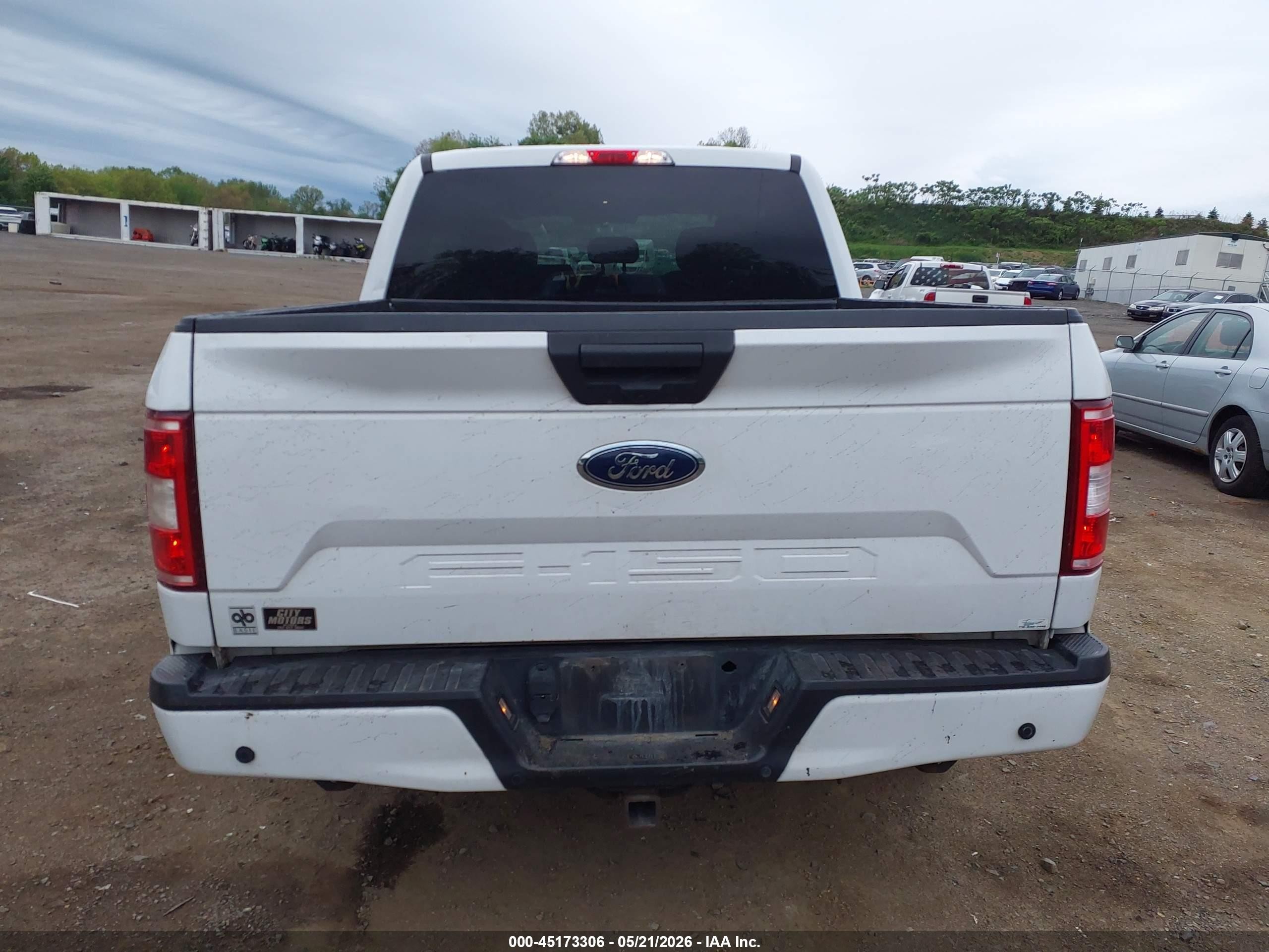 2018 Ford F-150 Xl Белый vin: 1FTEW1E55JFC12275