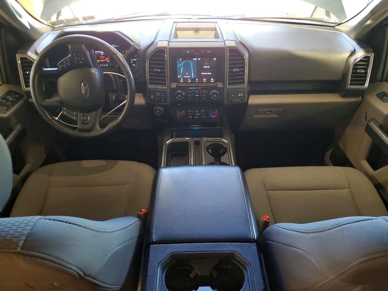 2018 Ford F150 Supercrew Gray vin: 1FTEW1E55JKF69527