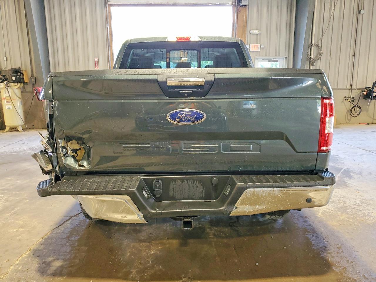 2018 Ford F150 Supercrew Gray vin: 1FTEW1E55JKF69527