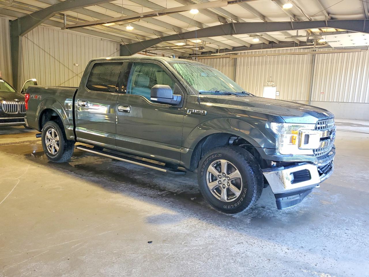 2018 Ford F150 Supercrew Gray vin: 1FTEW1E55JKF69527