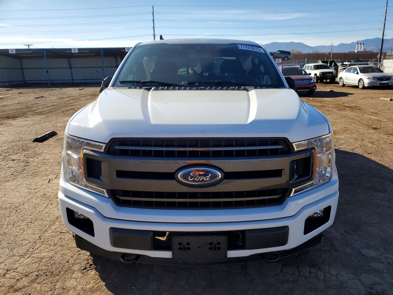 2019 Ford F150 Supercrew White vin: 1FTEW1E55KFA62847