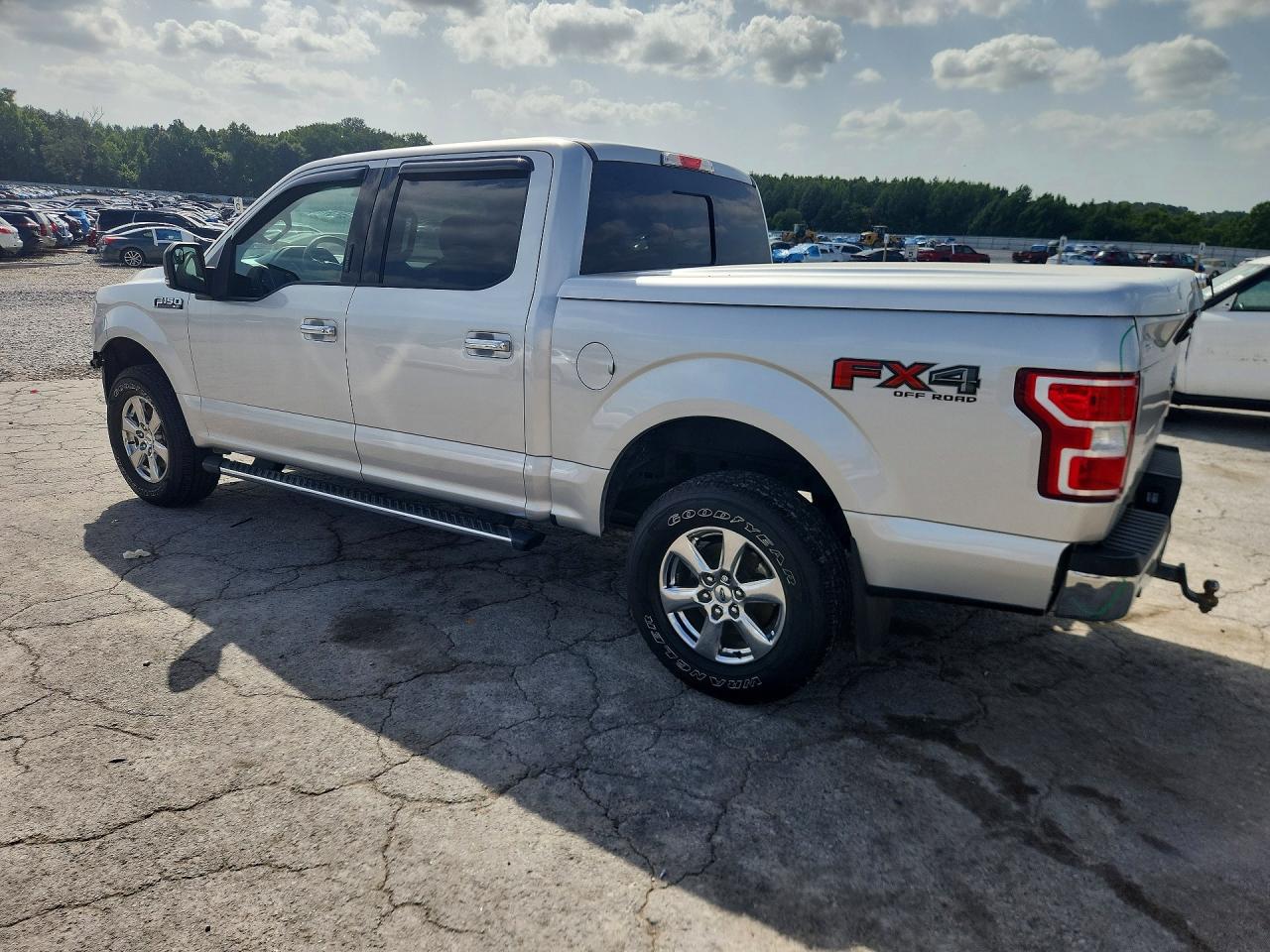 2019 Ford F150 Supercrew Silver vin: 1FTEW1E55KFC96602