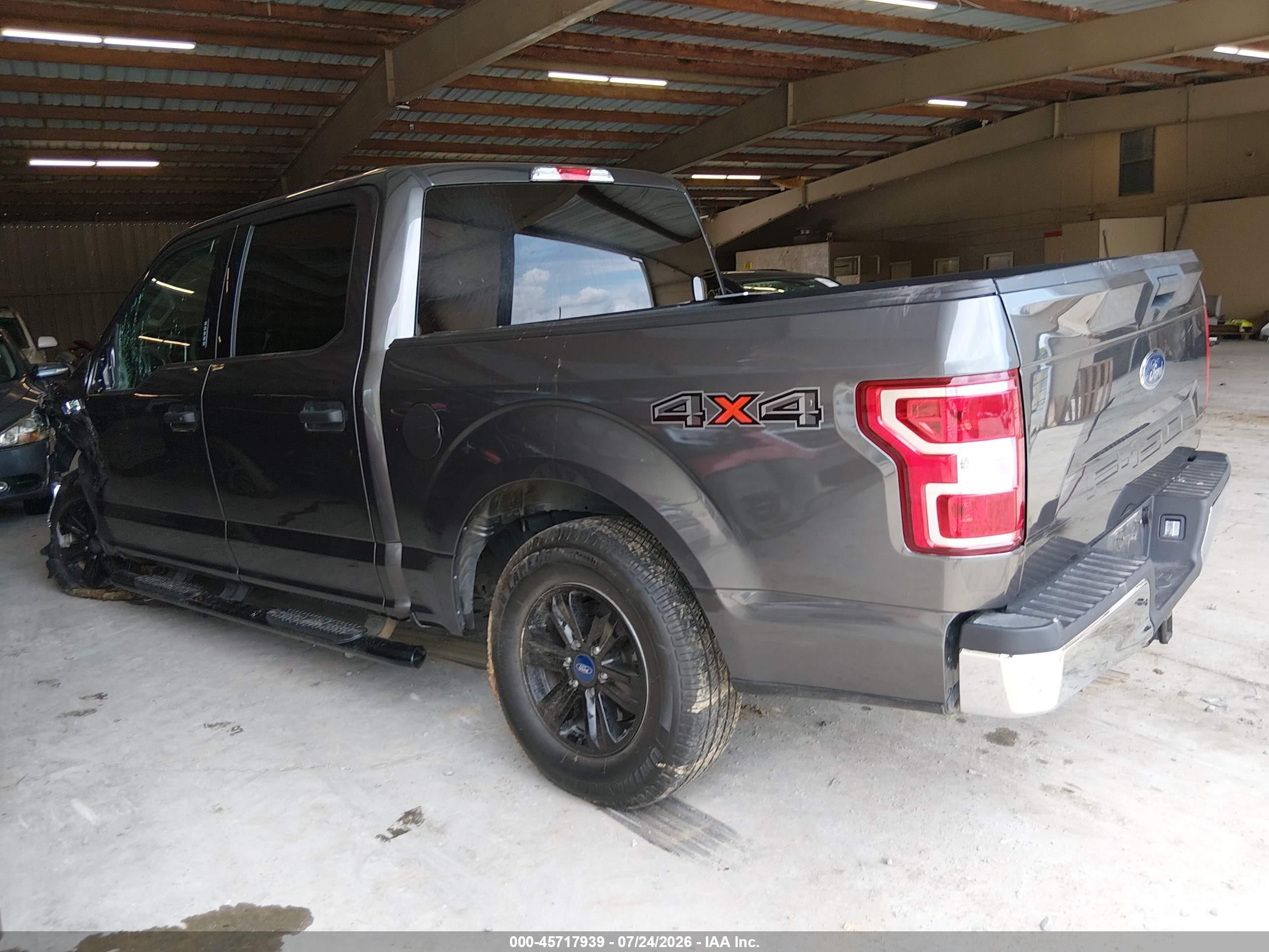 2018 Ford F-150 Xlt Black vin: 1FTEW1E56JFA07631