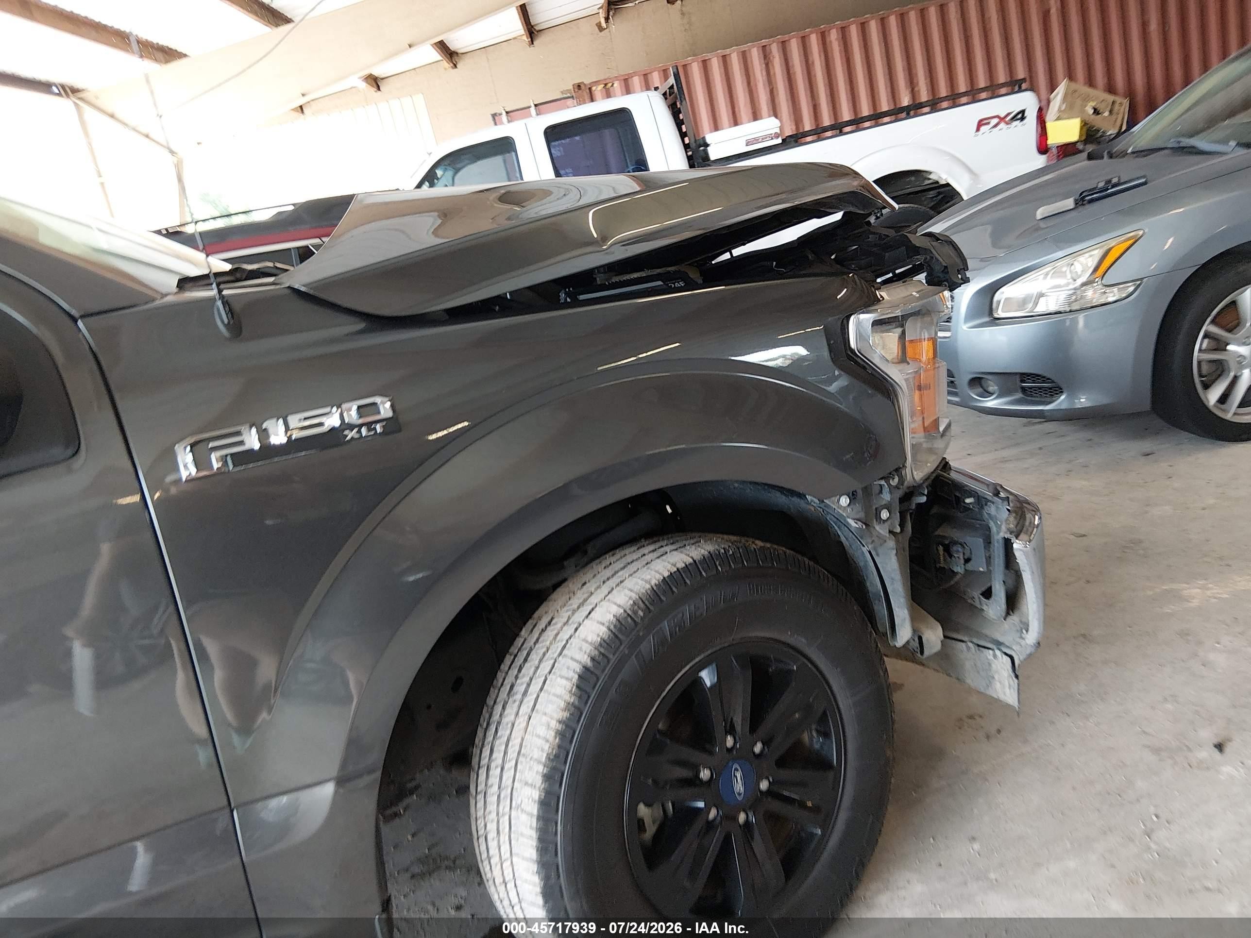 2018 Ford F-150 Xlt Black vin: 1FTEW1E56JFA07631