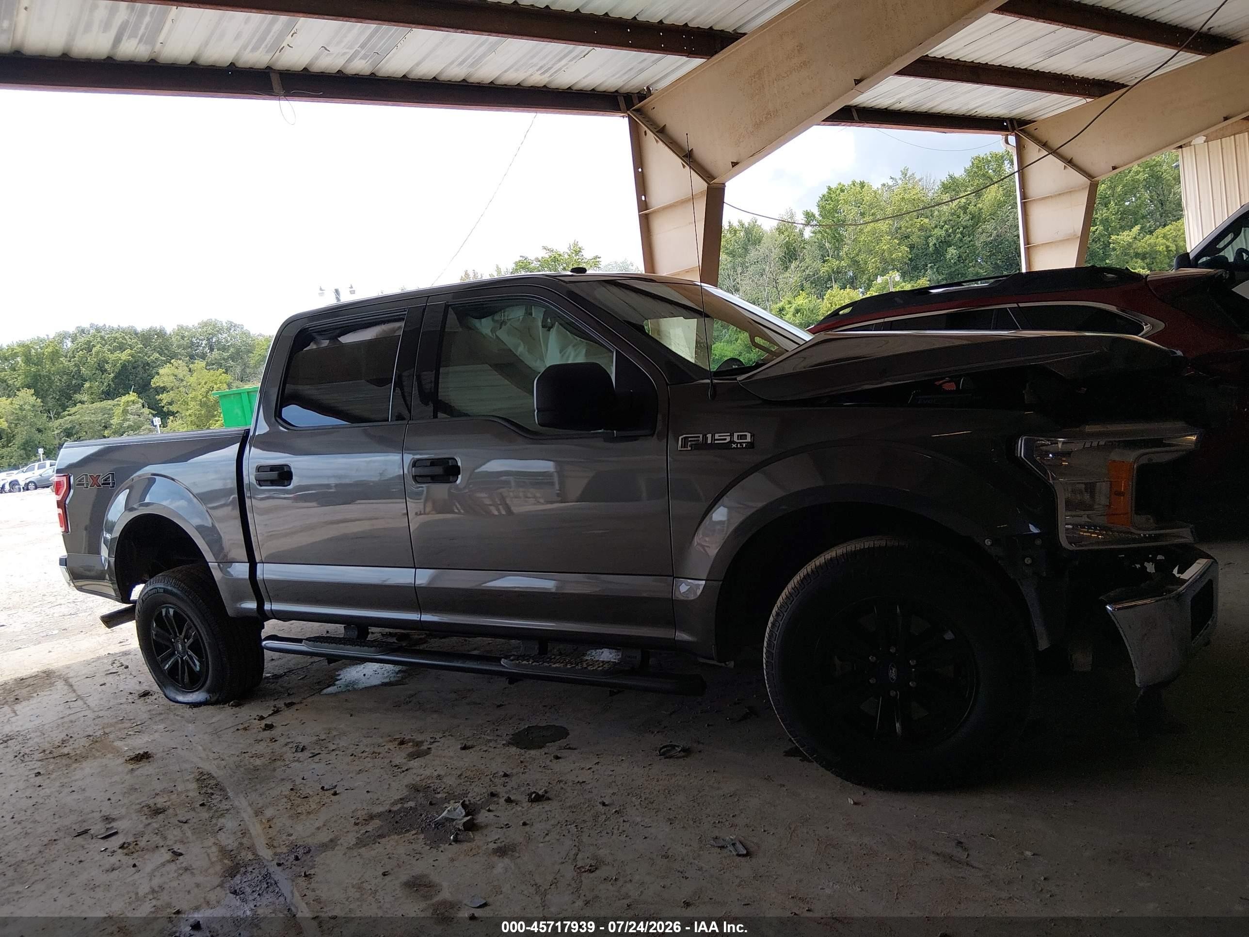 2018 Ford F-150 Xlt Black vin: 1FTEW1E56JFA07631