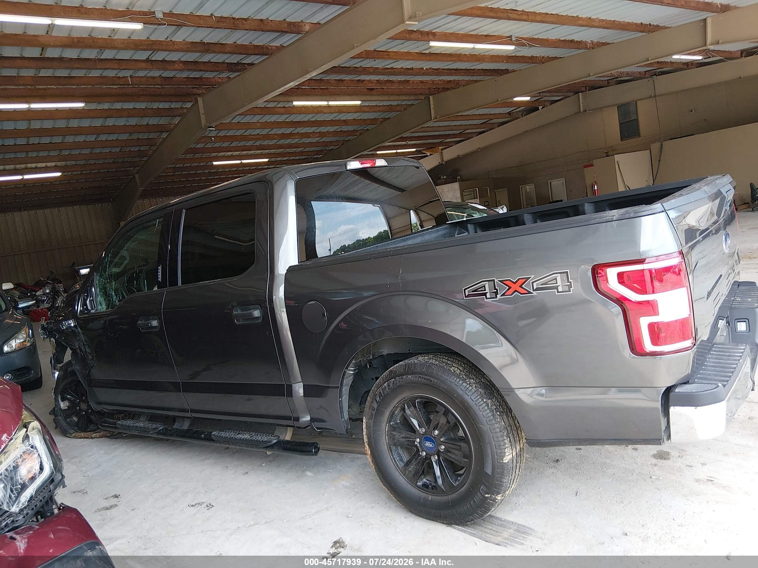 2018 Ford F-150 Xlt Black vin: 1FTEW1E56JFA07631