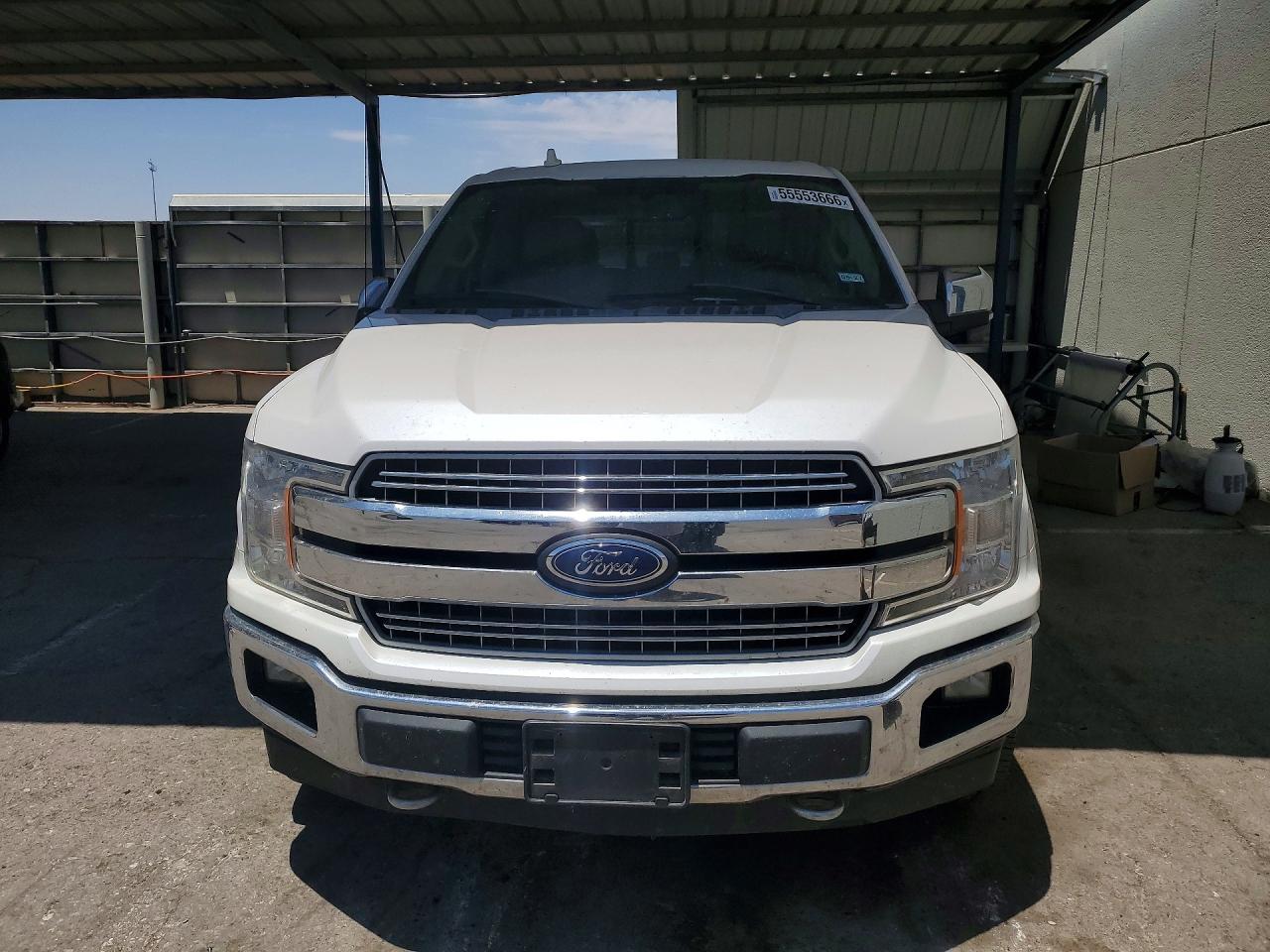 2018 Ford F150 Supercrew White vin: 1FTEW1E56JKD53590