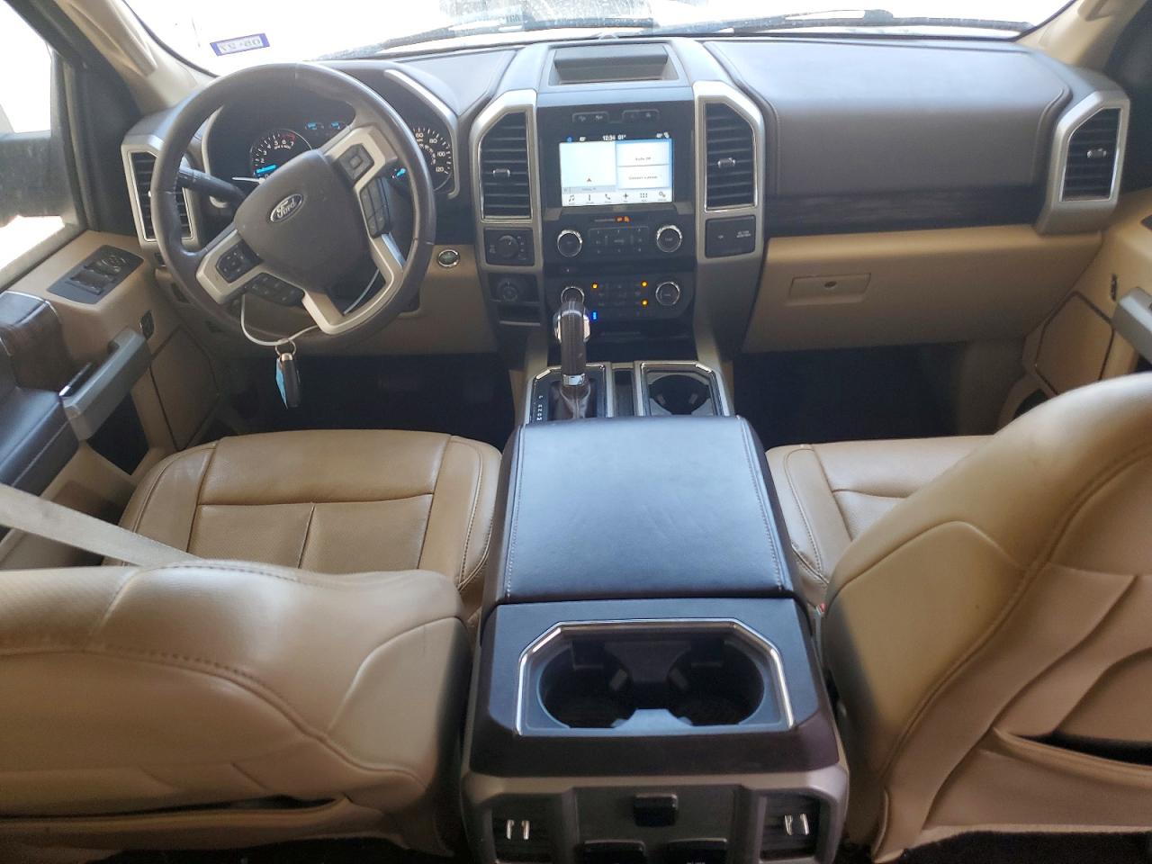 2018 Ford F150 Supercrew White vin: 1FTEW1E56JKD53590
