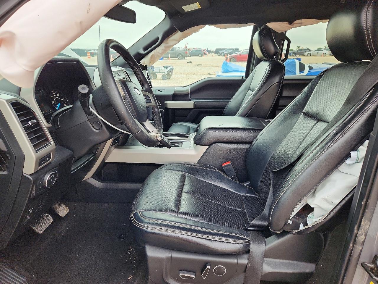 2018 Ford F150 Supercrew Gray vin: 1FTEW1E57JFD03371