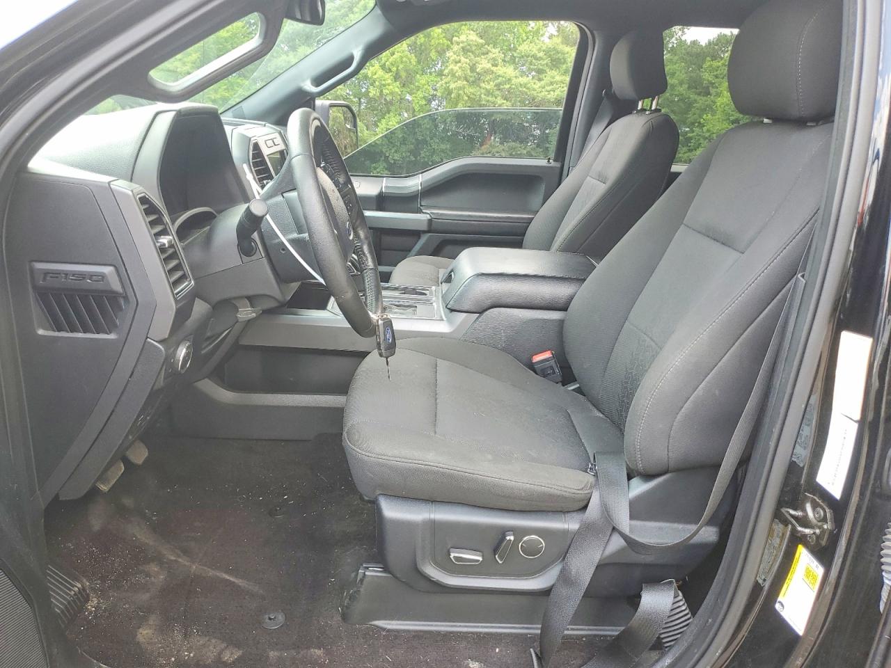 2018 Ford F150 Supercrew Black vin: 1FTEW1E58JFD91430