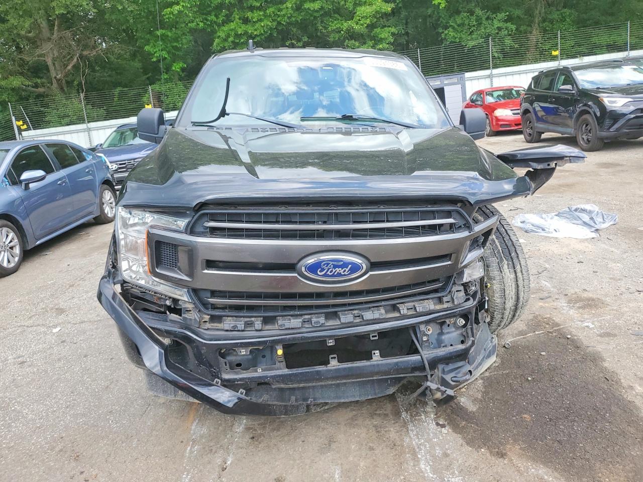 2018 Ford F150 Supercrew Black vin: 1FTEW1E58JFD91430