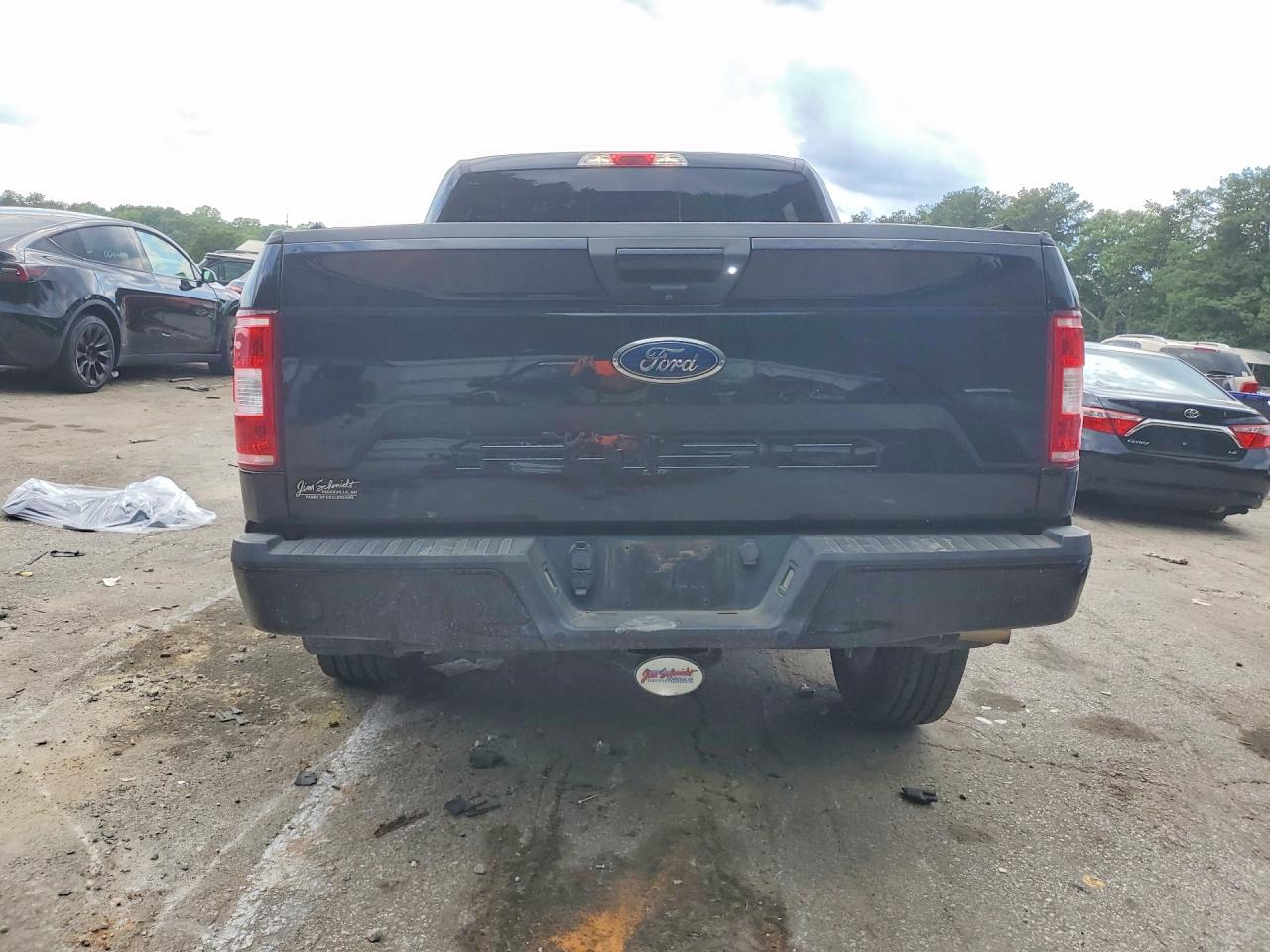 2018 Ford F150 Supercrew Black vin: 1FTEW1E58JFD91430