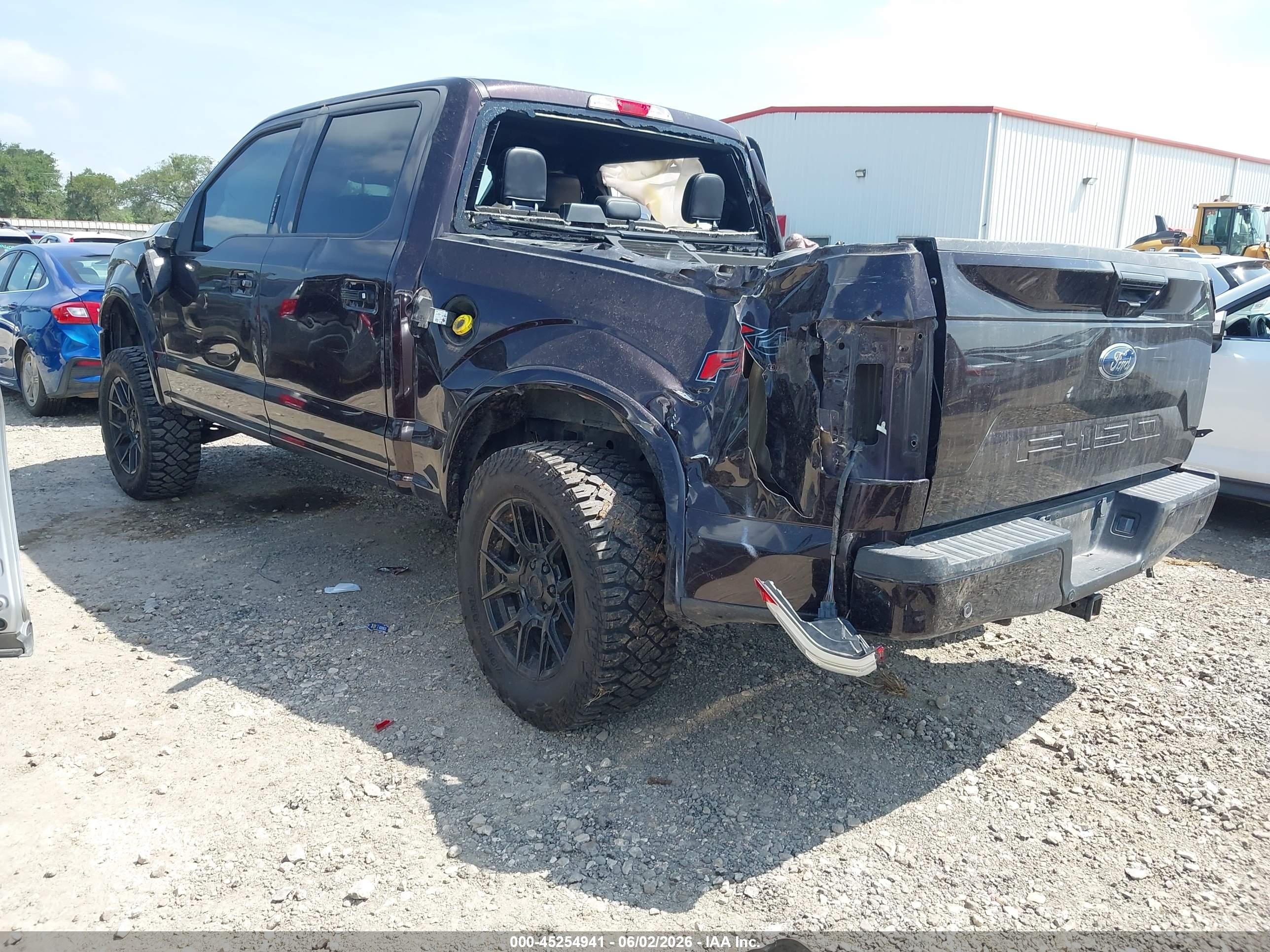2018 Ford F-150 Lariat Brown vin: 1FTEW1E5XJKD53186