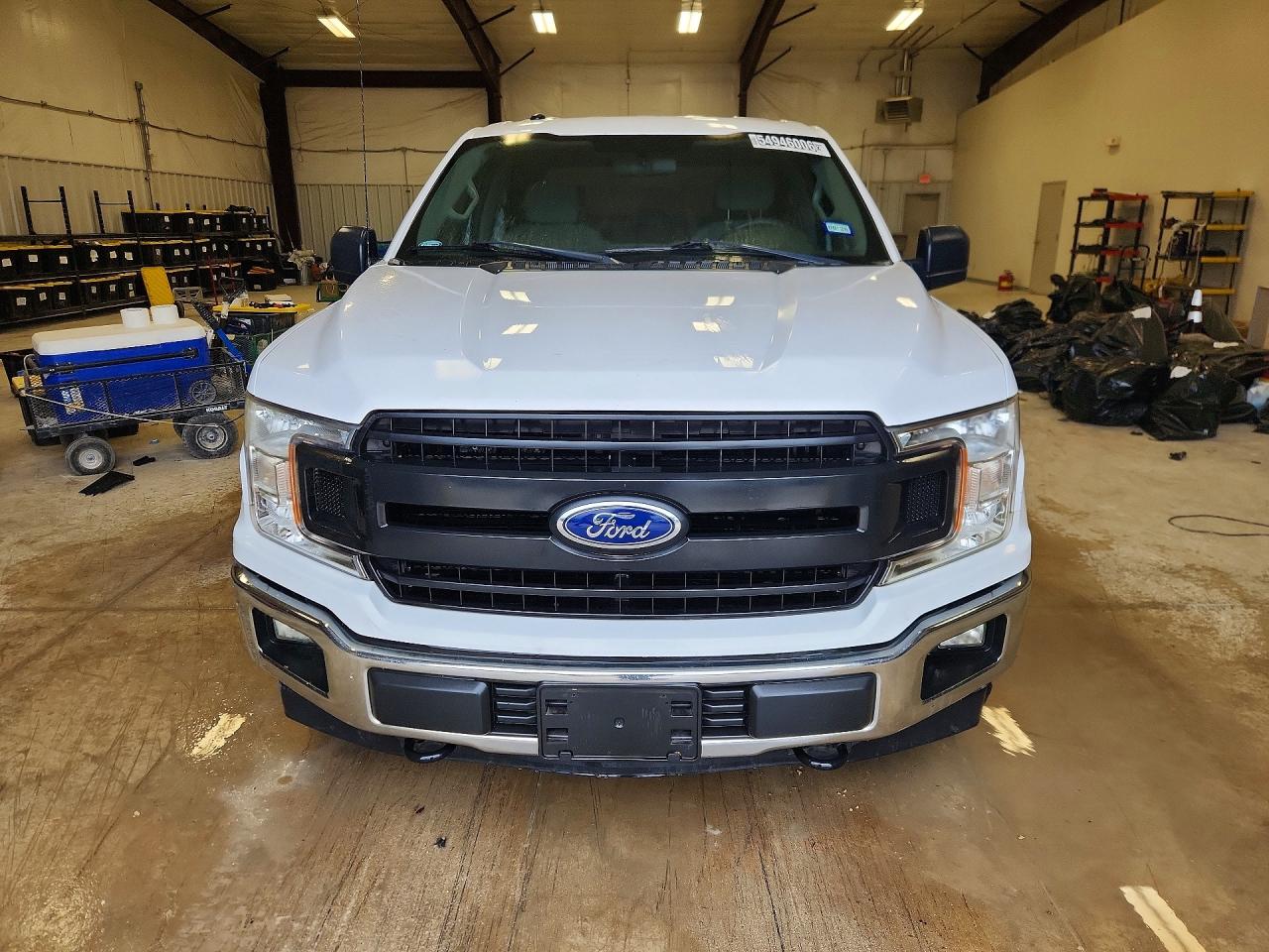 2018 Ford F150 Supercrew White vin: 1FTEW1E5XJKE57550