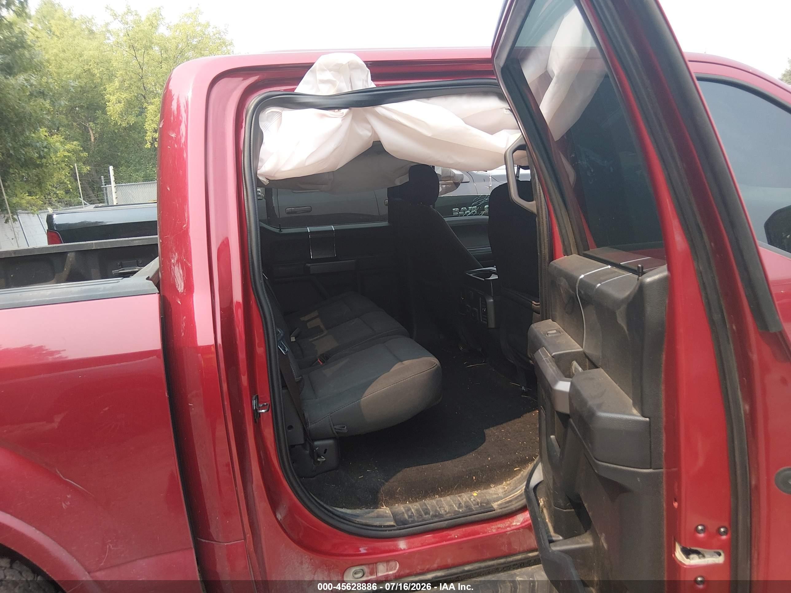 2019 Ford F-150 Xlt Burgundy vin: 1FTEW1E5XKFD35846