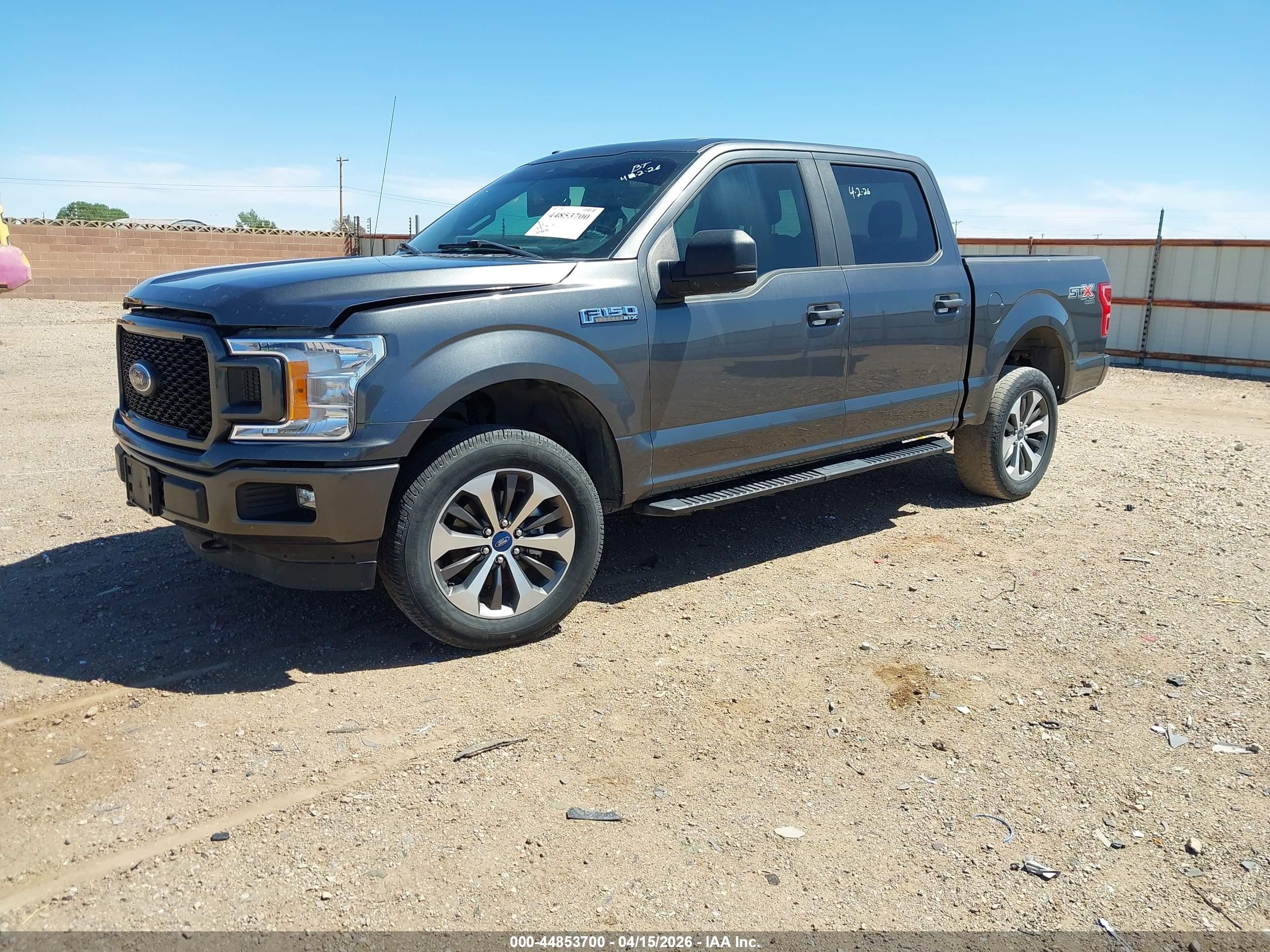 2019 Ford F-150 Xl Gray vin: 1FTEW1E5XKFD53151