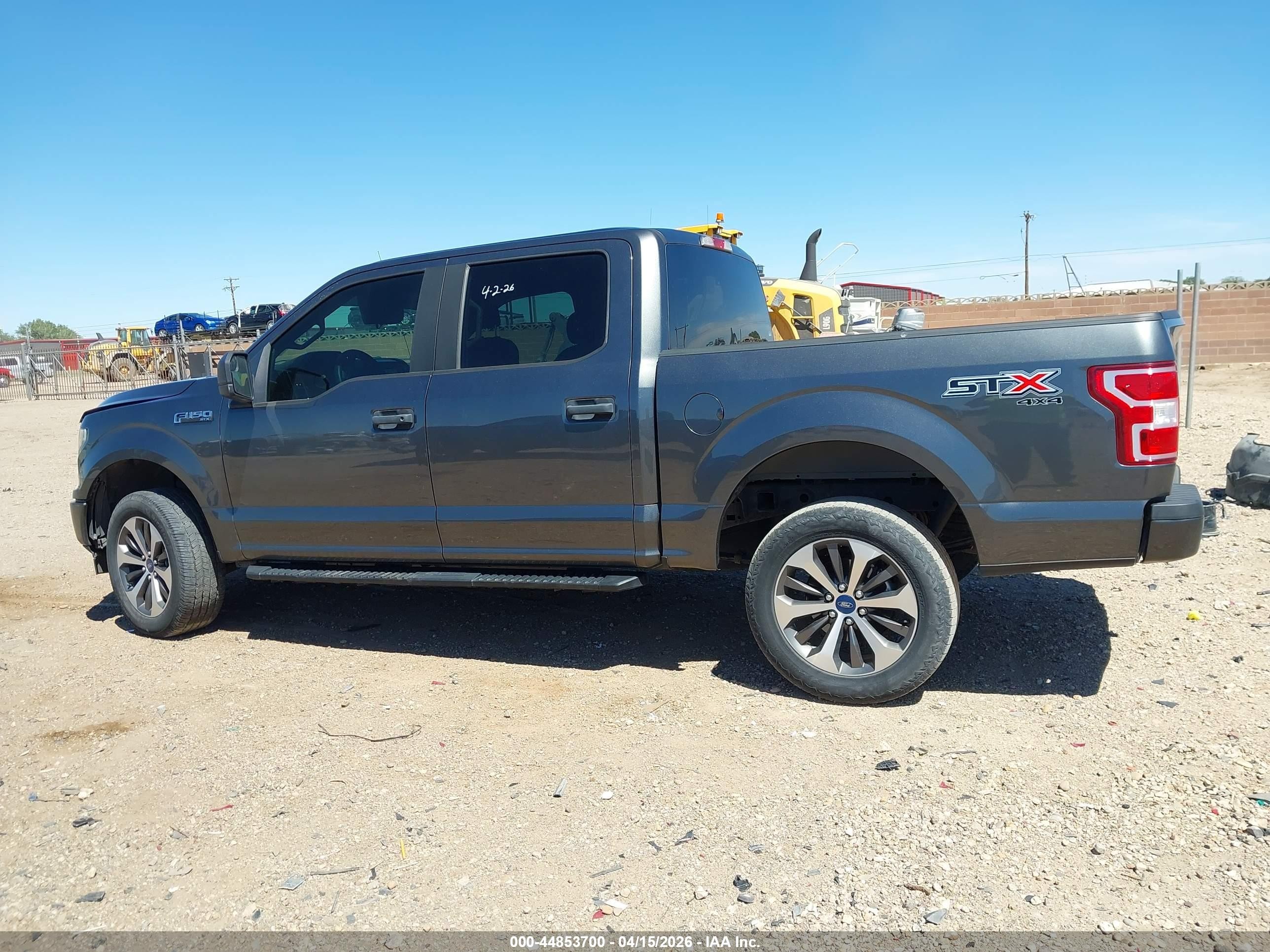 2019 Ford F-150 Xl Gray vin: 1FTEW1E5XKFD53151
