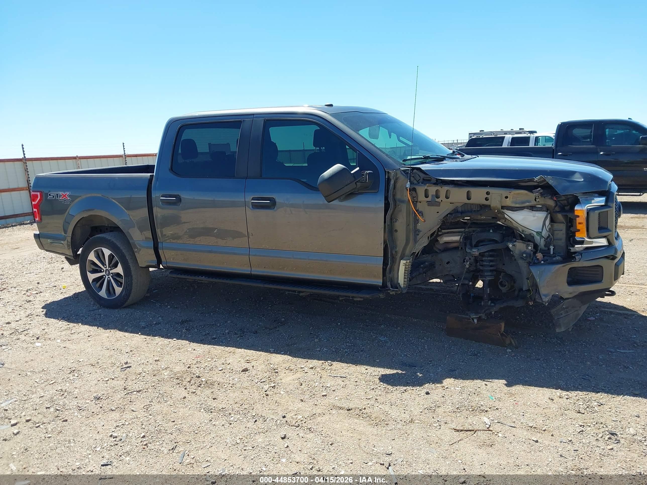 2019 Ford F-150 Xl Gray vin: 1FTEW1E5XKFD53151