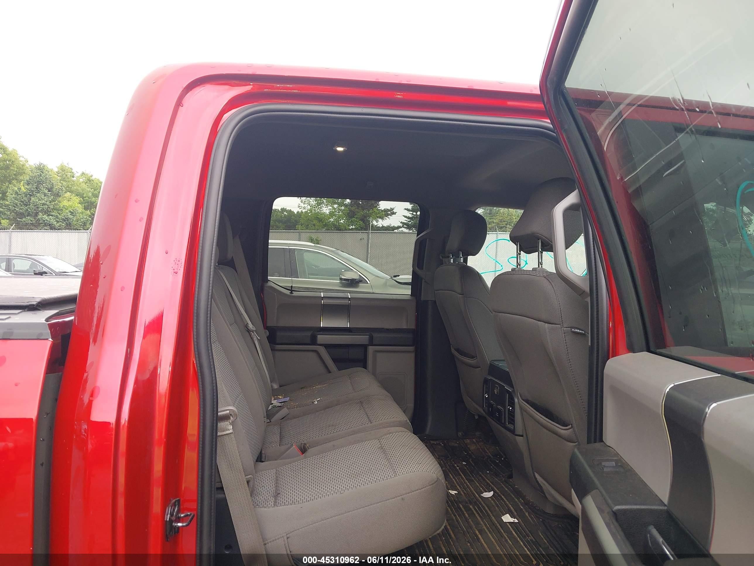 2020 Ford F-150 Xlt Red vin: 1FTEW1E5XLKF09861