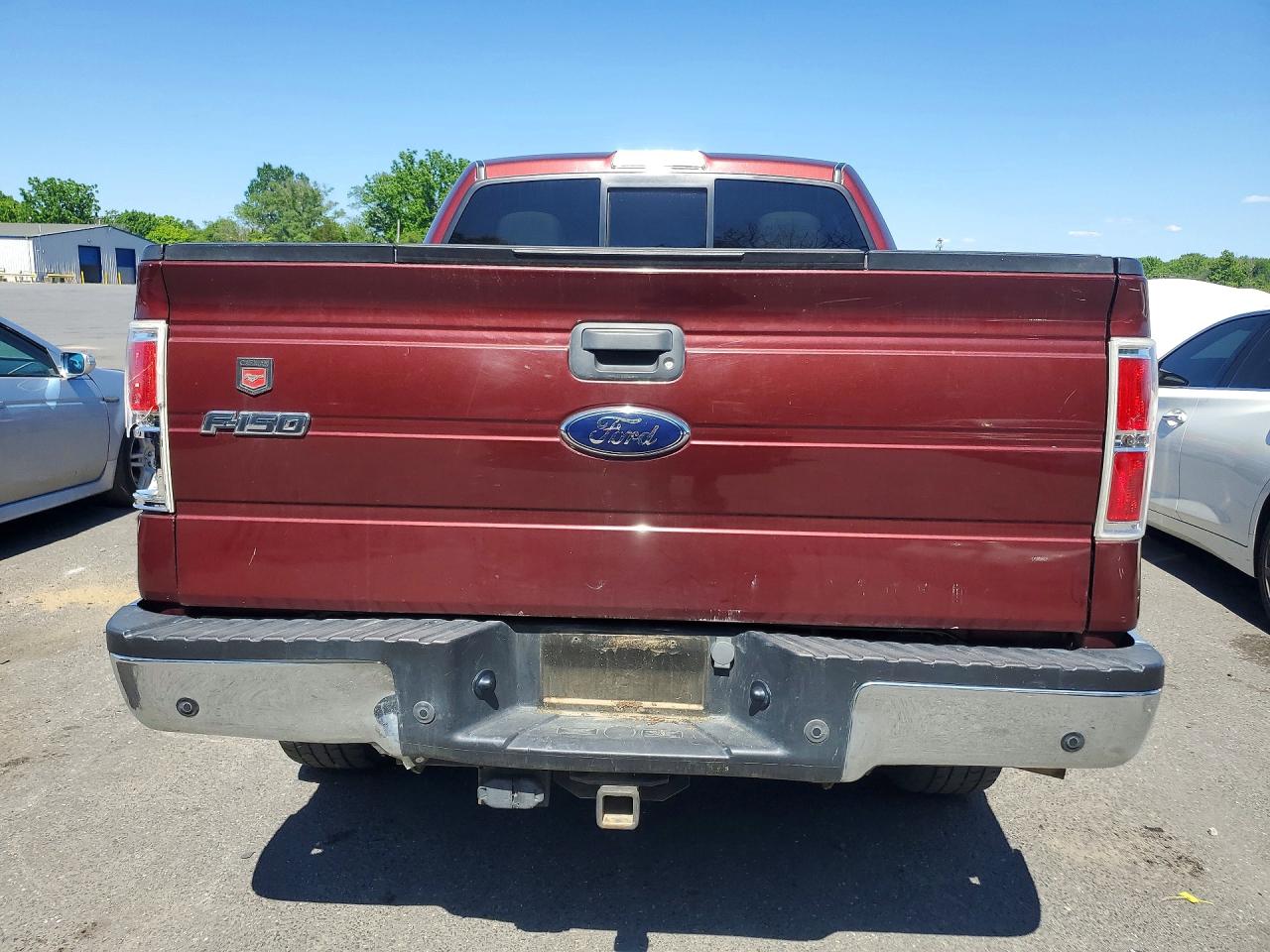 2010 Ford F150 Supercrew Burgundy vin: 1FTEW1E80AFC42780