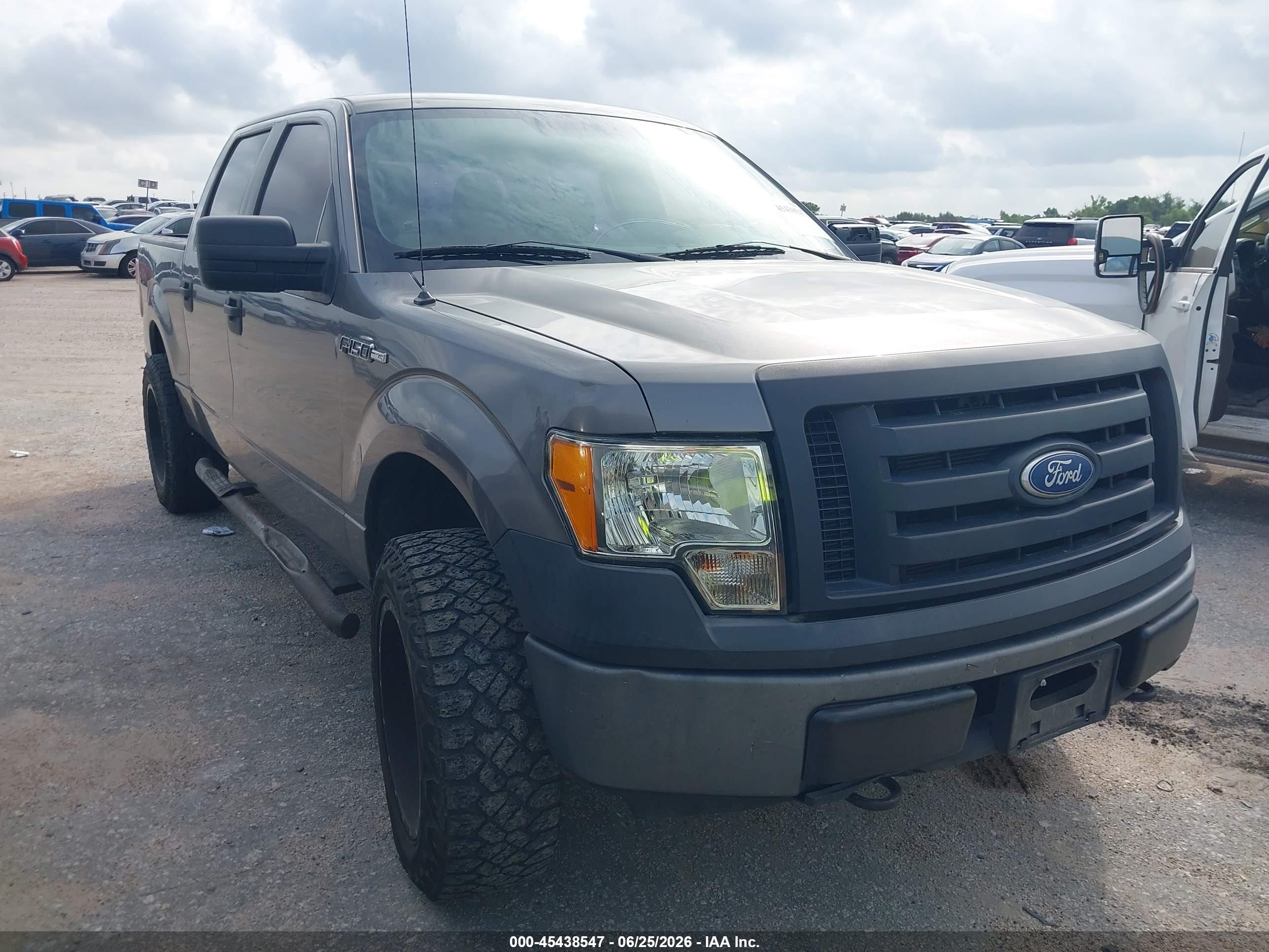 2010 Ford F-150 Xl/xlt Серый vin: 1FTEW1E80AFD42751