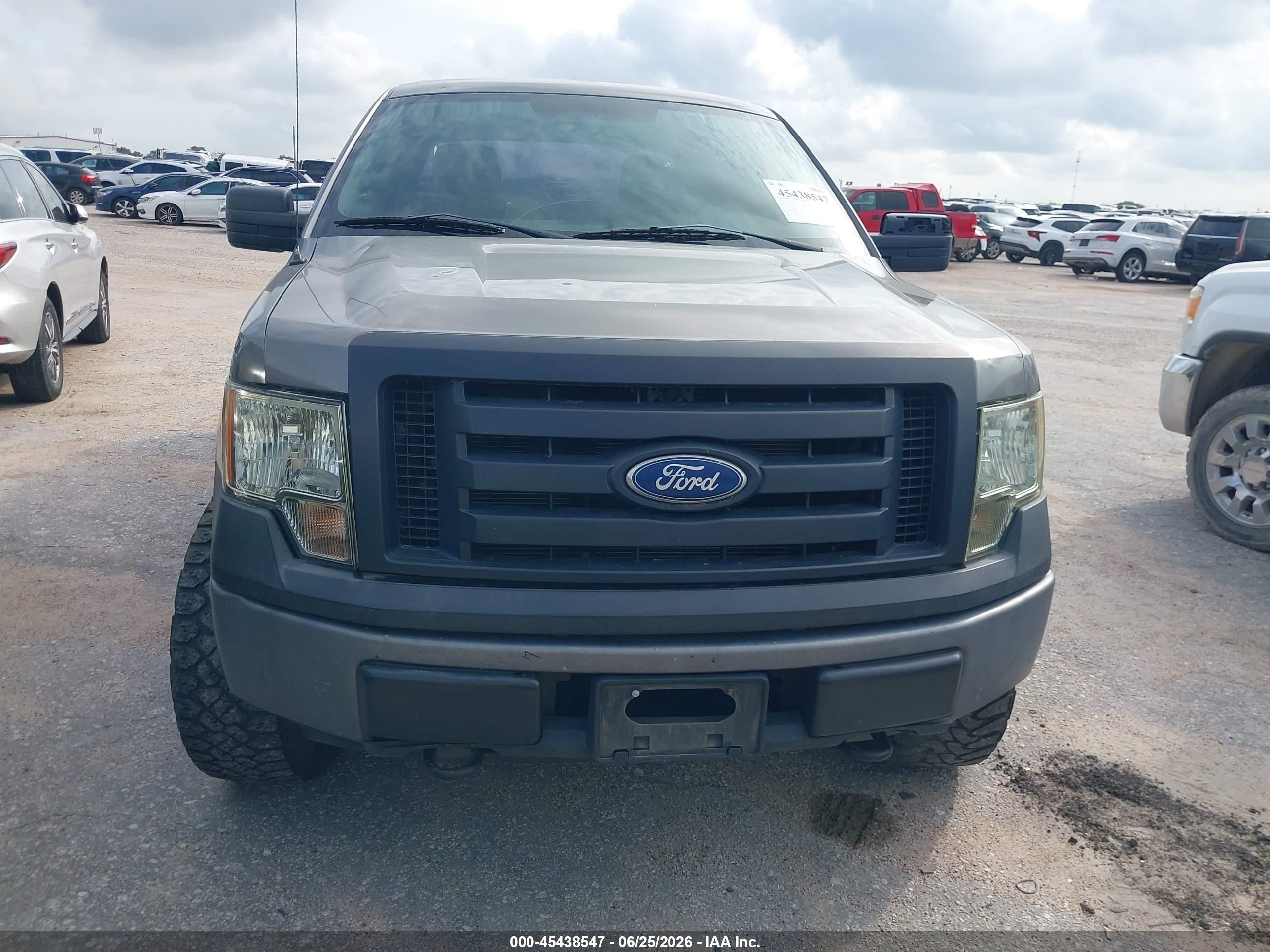 2010 Ford F-150 Xl/xlt Gray vin: 1FTEW1E80AFD42751