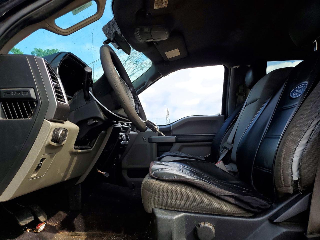 2015 Ford F150 Supercrew Black vin: 1FTEW1E80FFB84452