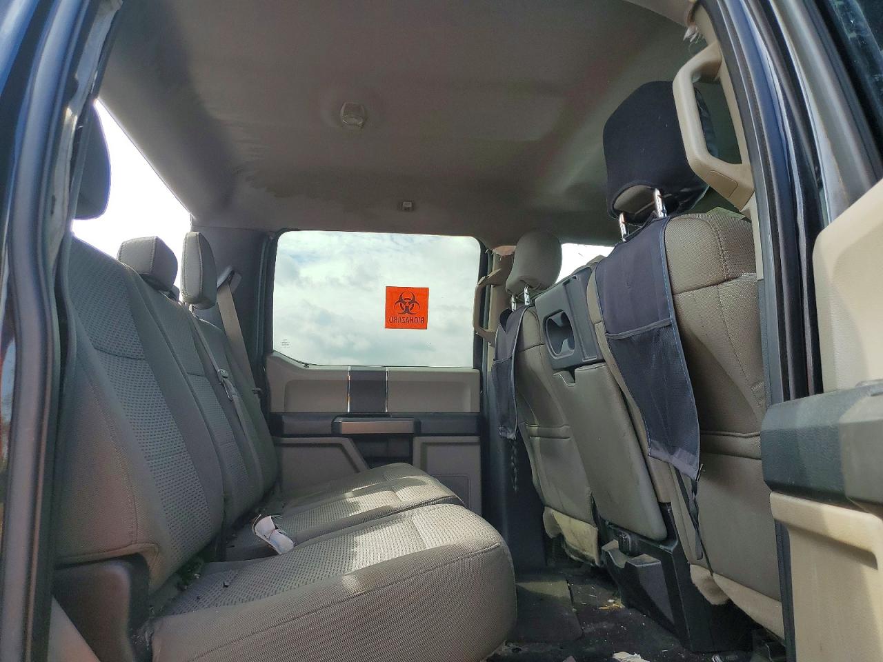 2015 Ford F150 Supercrew Black vin: 1FTEW1E80FFB84452