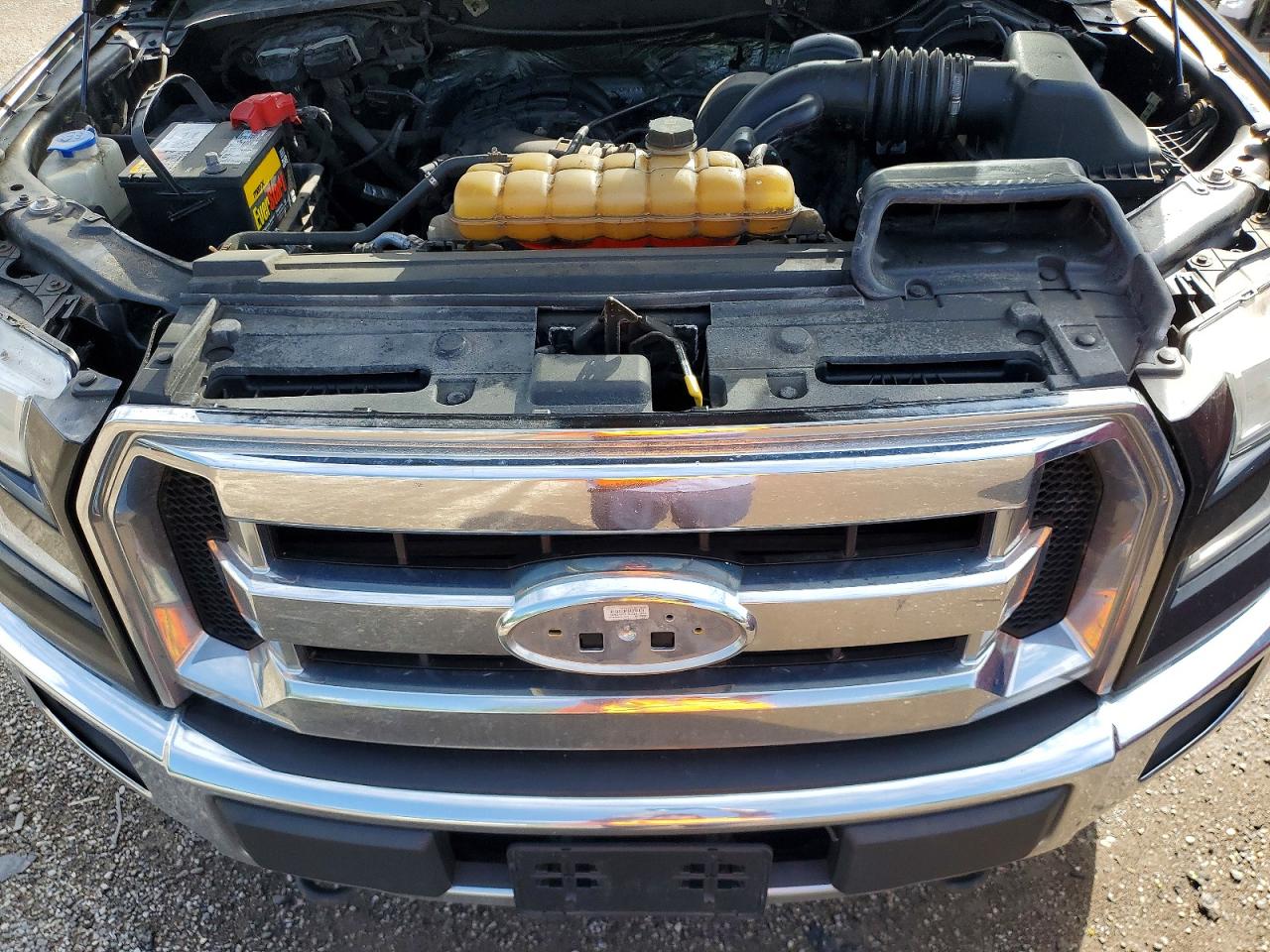 2015 Ford F150 Supercrew Black vin: 1FTEW1E80FFB84452