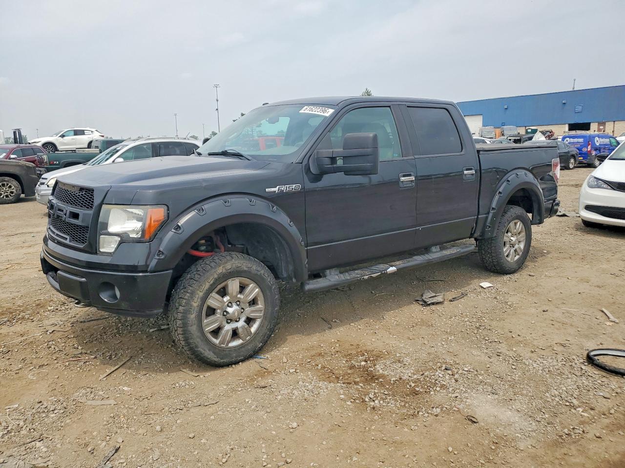 2010 Ford F150 Supercrew Black vin: 1FTEW1E81AFA66516