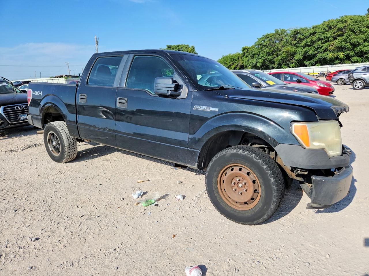 2010 Ford F150 Supercrew Black vin: 1FTEW1E81AFC06502