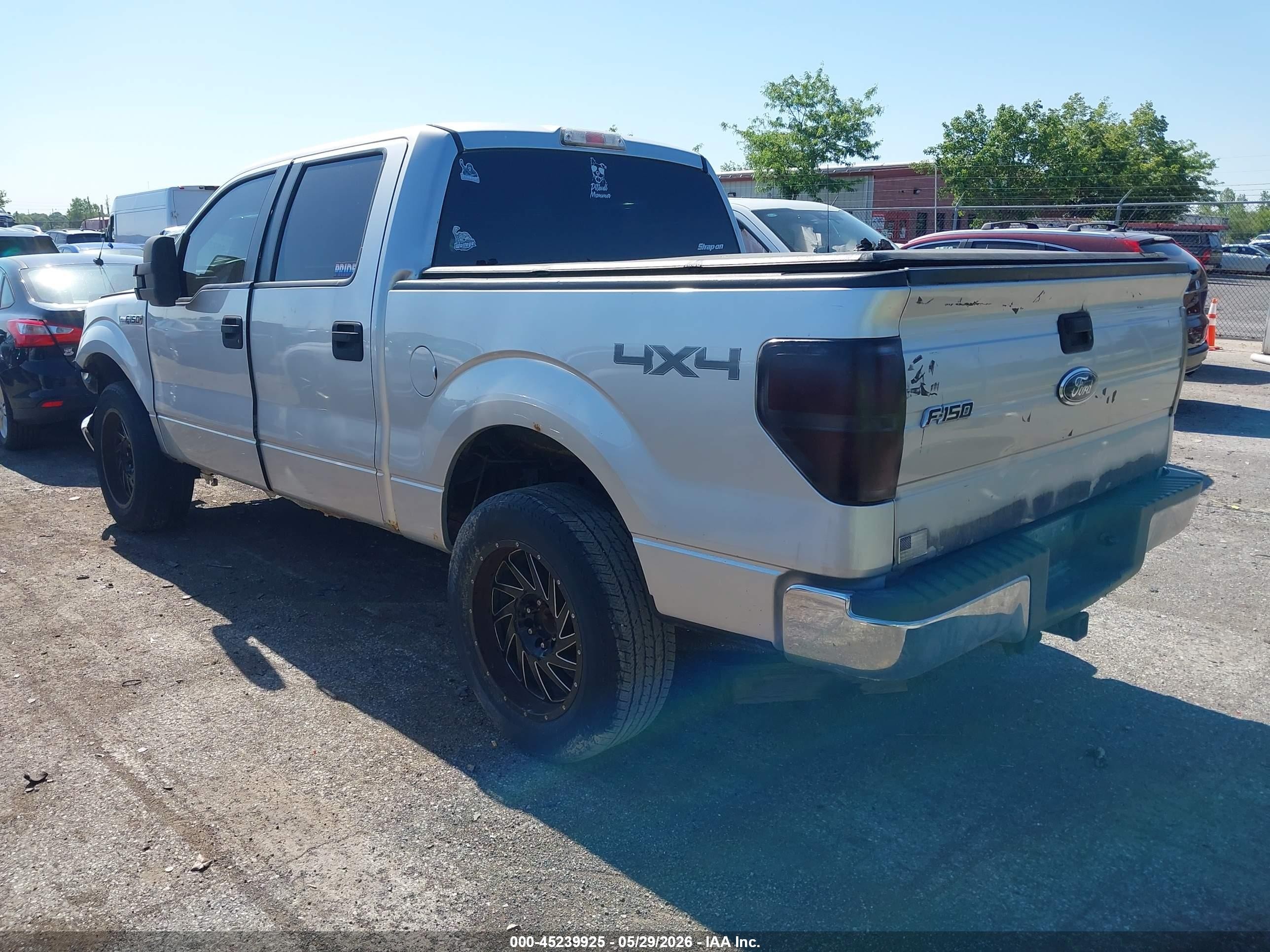 2010 Ford F-150 Xlt Silver vin: 1FTEW1E81AFC48538