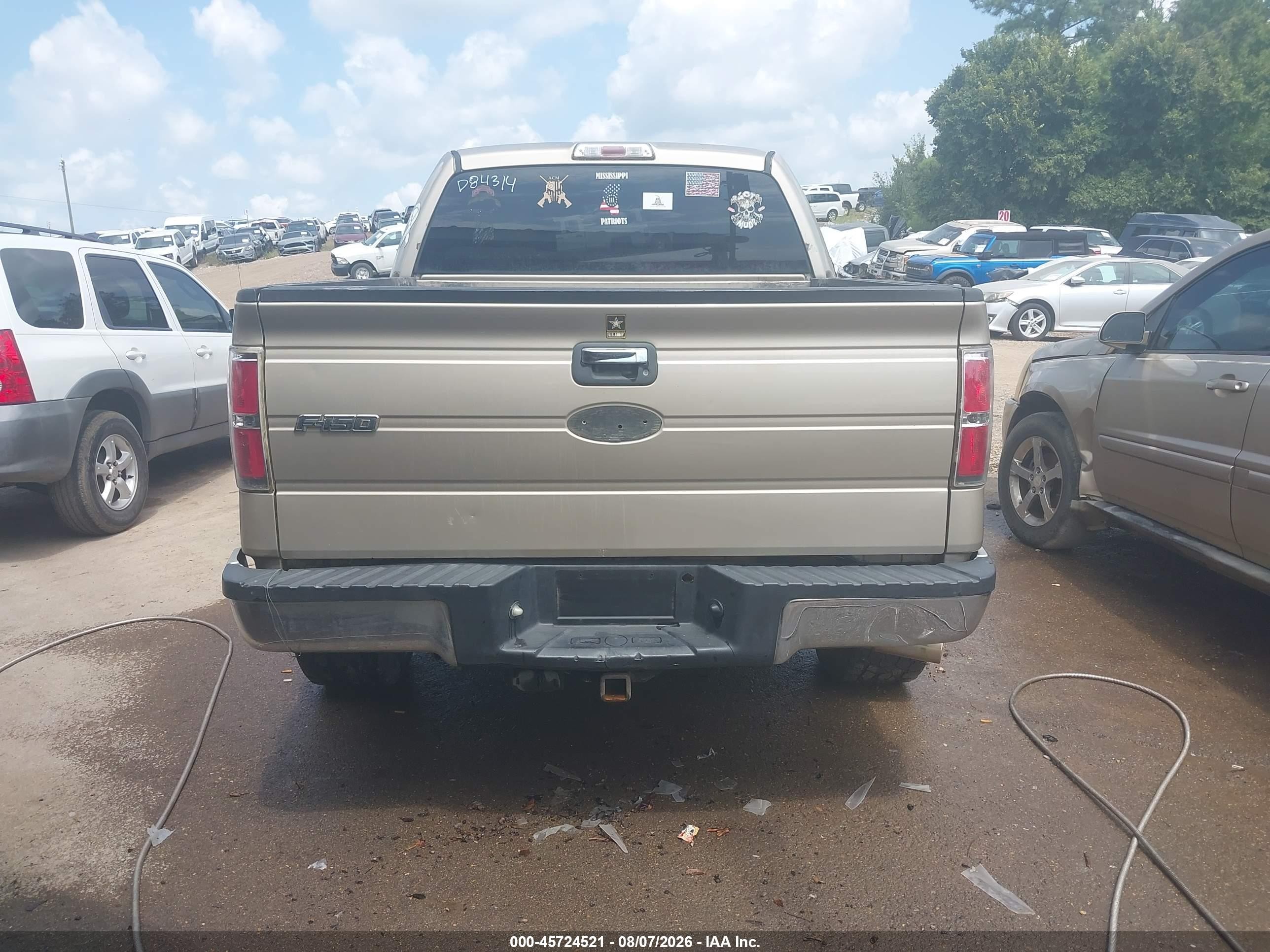 2010 Ford F-150 Xl/xlt Коричневый vin: 1FTEW1E81AFD84314