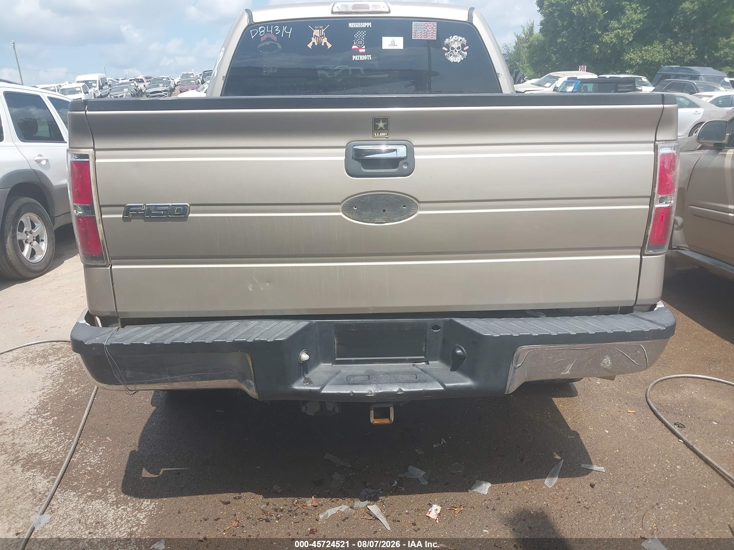 2010 Ford F-150 Xl/xlt Коричневый vin: 1FTEW1E81AFD84314