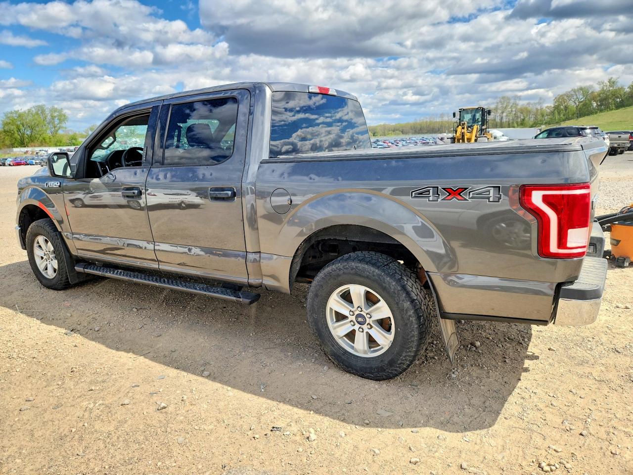 2015 Ford F150 Supercrew Gray vin: 1FTEW1E81FFA63719