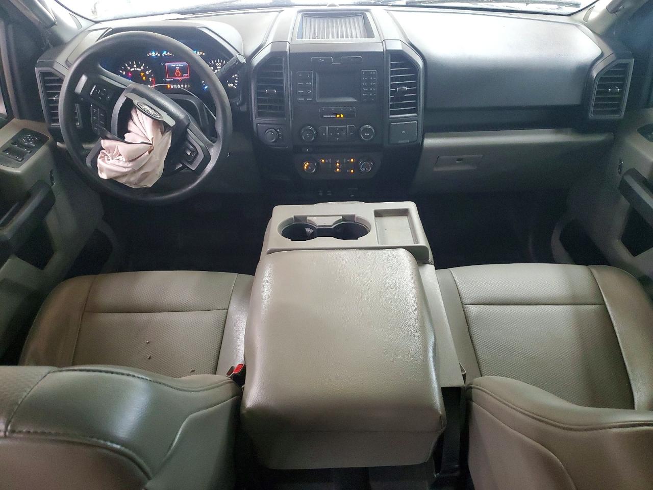 2015 Ford F150 Supercrew White vin: 1FTEW1E81FFC18589