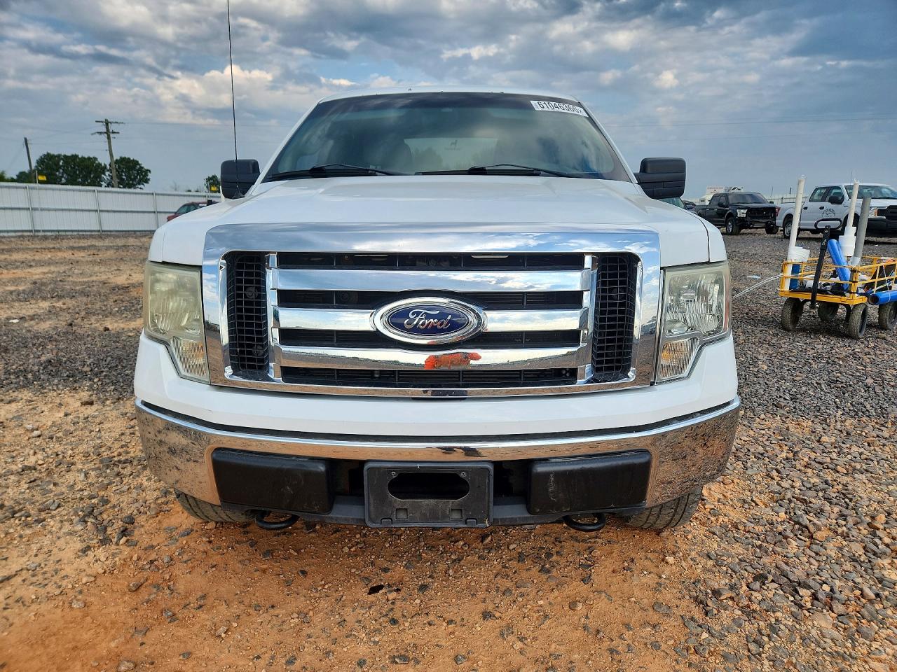 2010 Ford F150 Supercrew Белый vin: 1FTEW1E82AKE15917