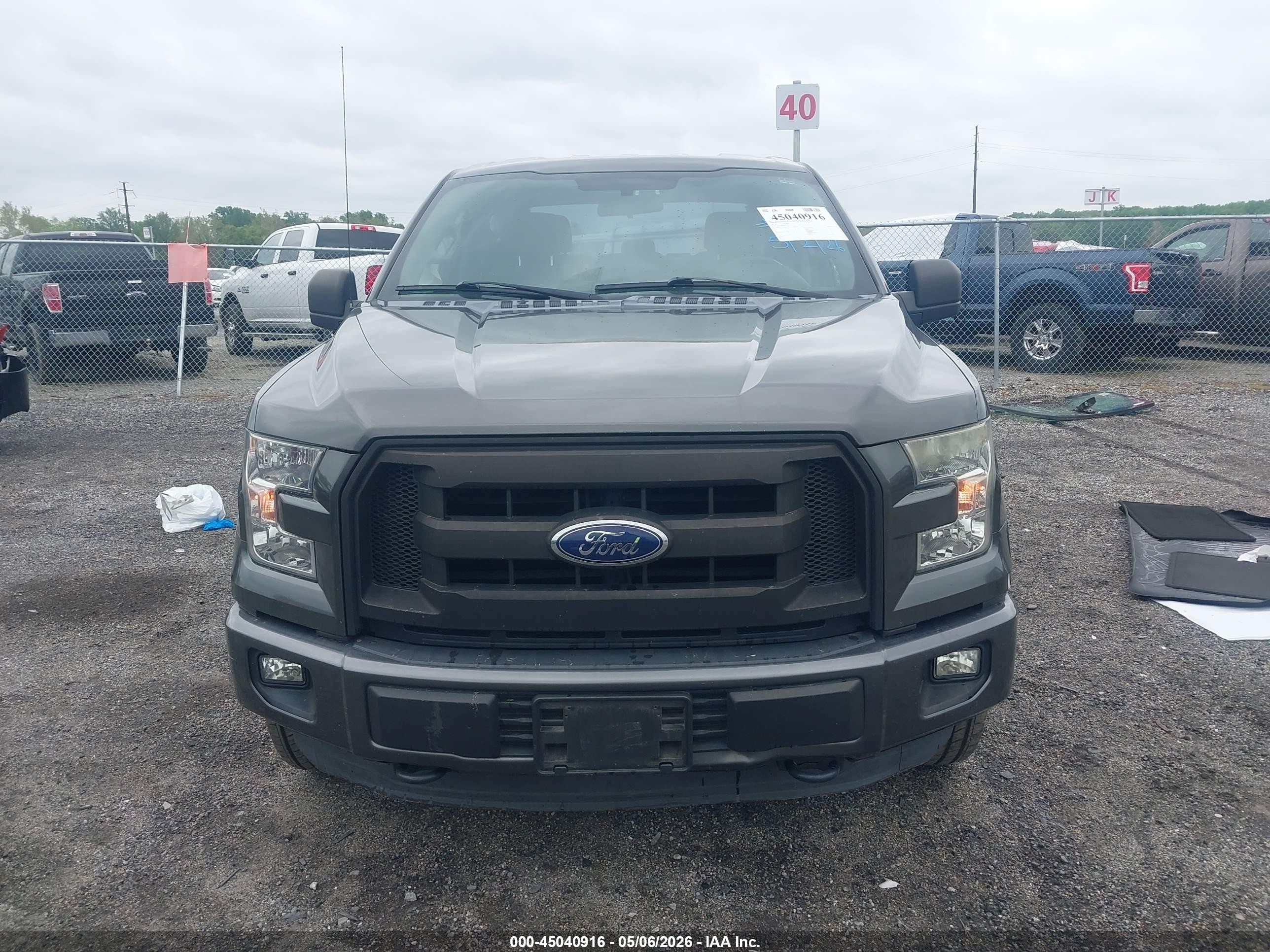 2015 Ford F-150 Xl Серый vin: 1FTEW1E82FKD04145