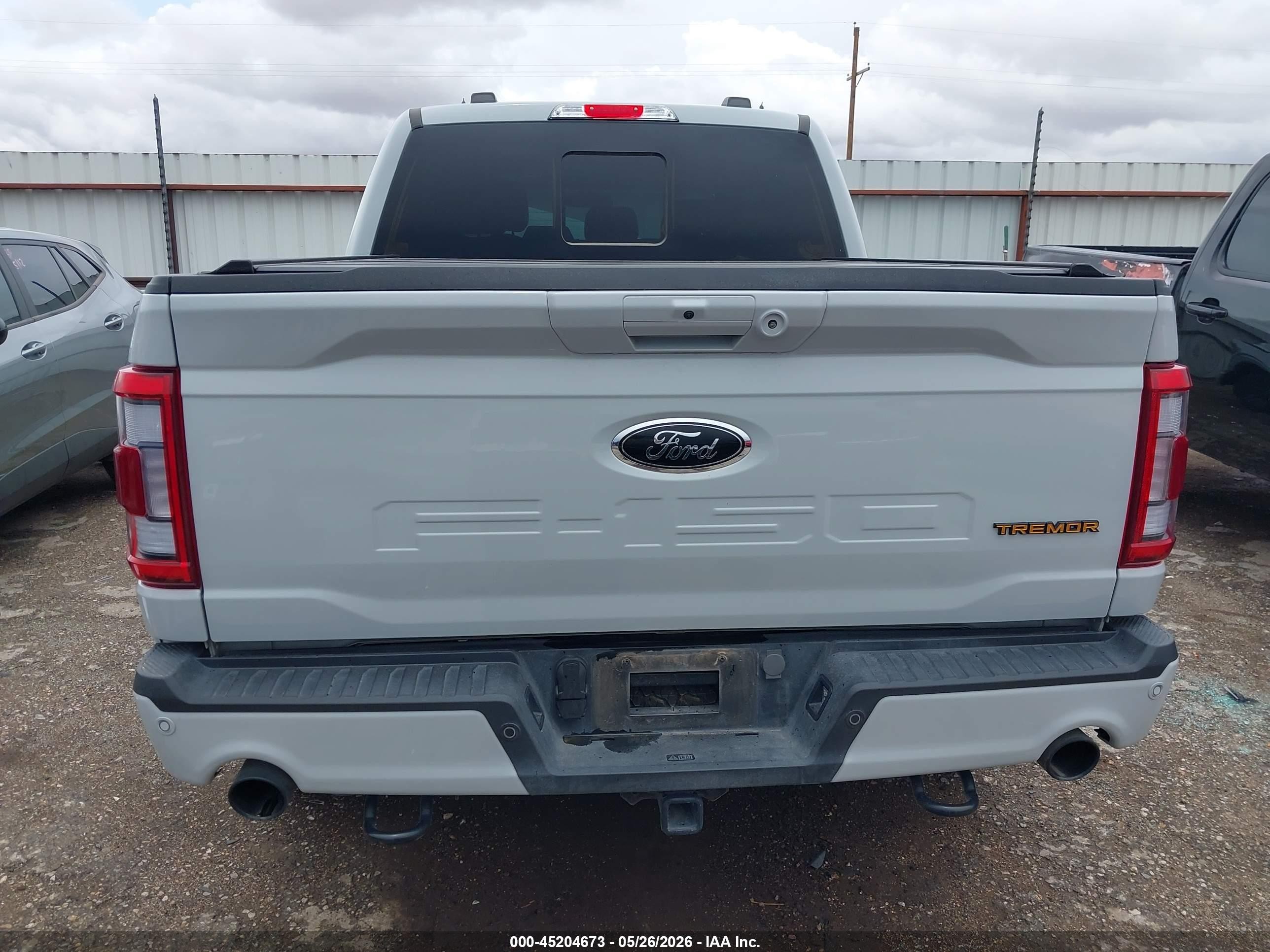 2023 Ford F-150 Tremor Gray vin: 1FTEW1E82PFB66410