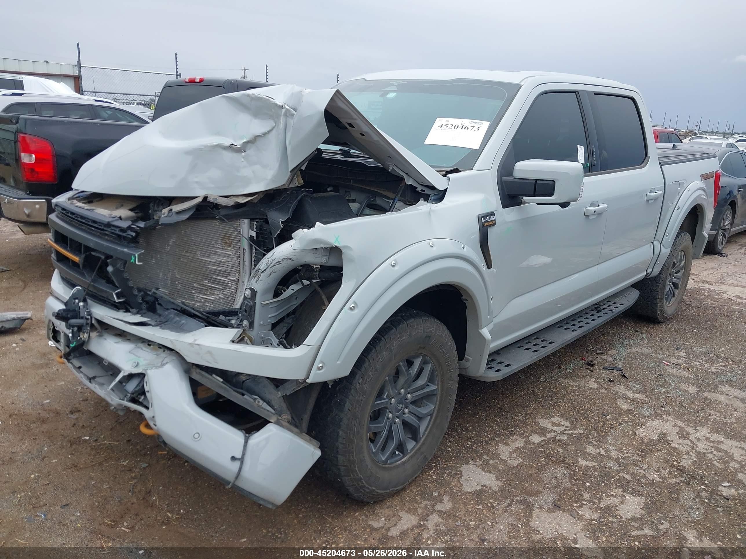 2023 Ford F-150 Tremor Gray vin: 1FTEW1E82PFB66410