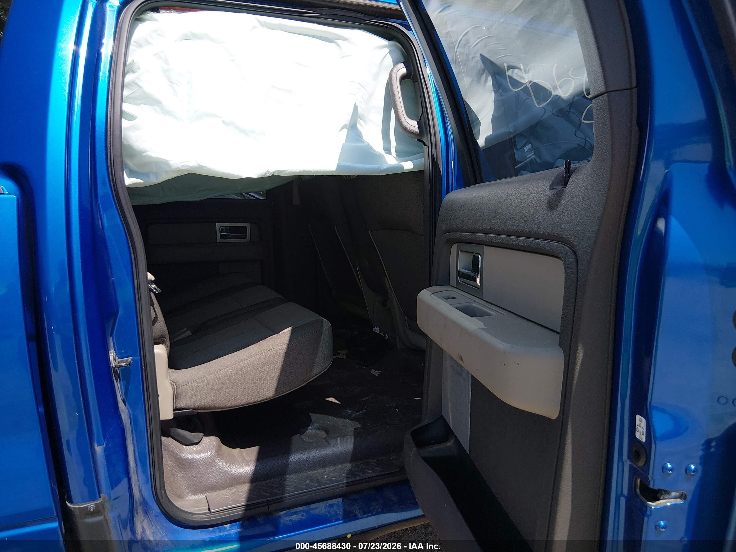 2010 Ford F-150 Xl/xlt Blue vin: 1FTEW1E83AFB05607