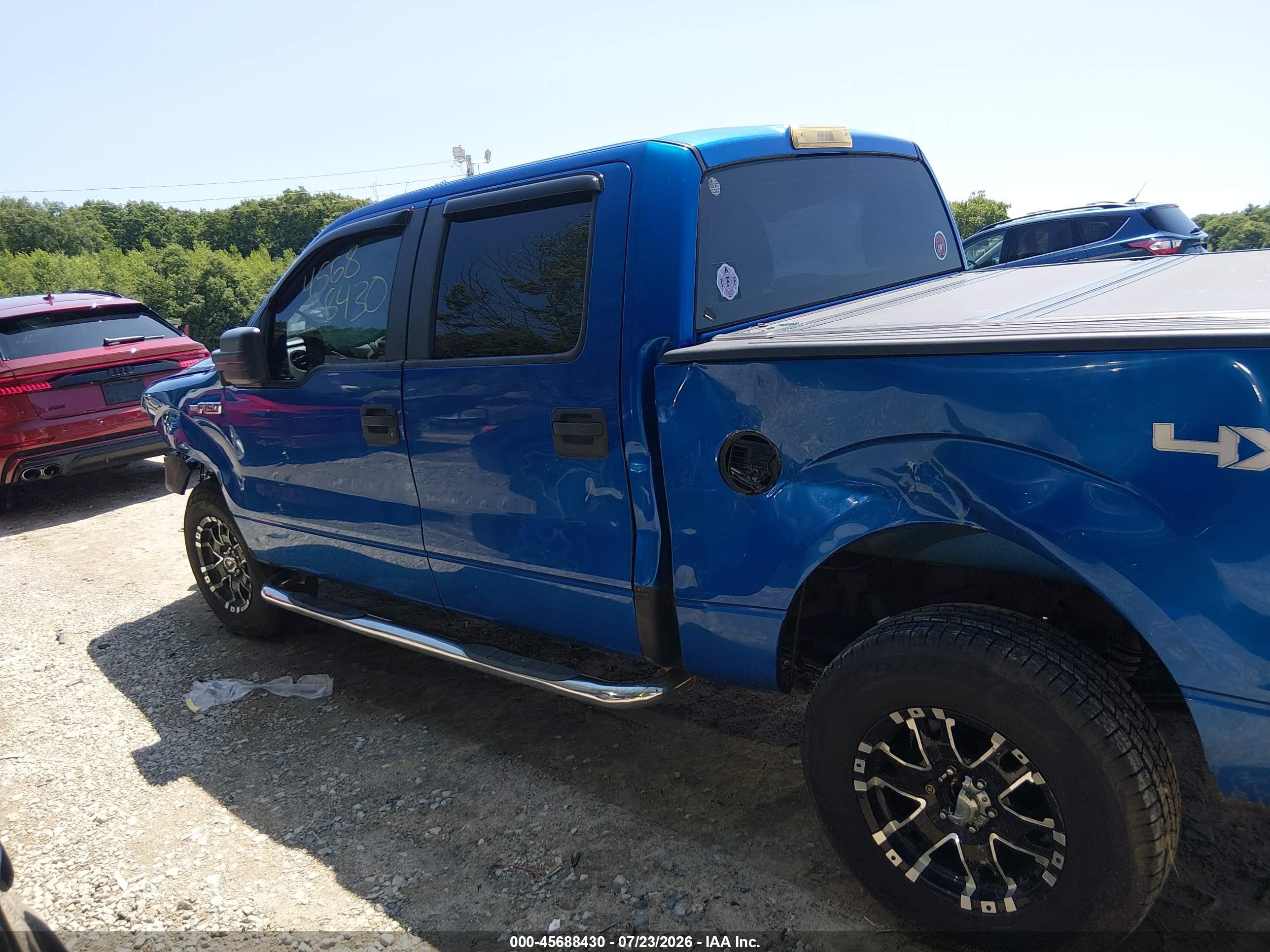 2010 Ford F-150 Xl/xlt Blue vin: 1FTEW1E83AFB05607