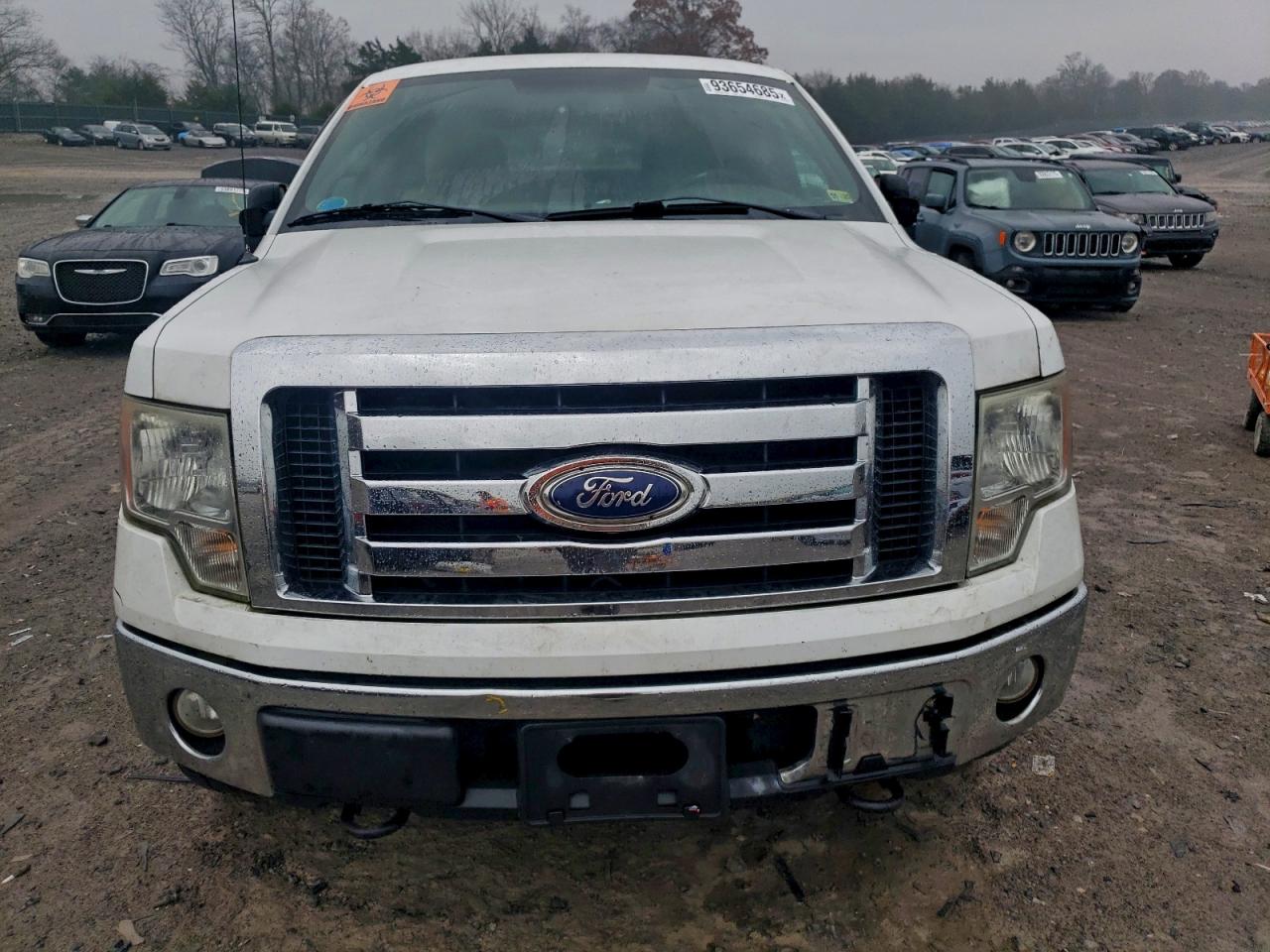 2010 Ford F150 Supercrew White vin: 1FTEW1E83AFB85104