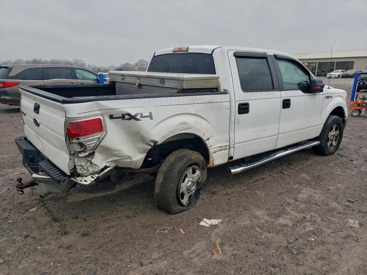 2010 Ford F150 Supercrew White vin: 1FTEW1E83AFB85104